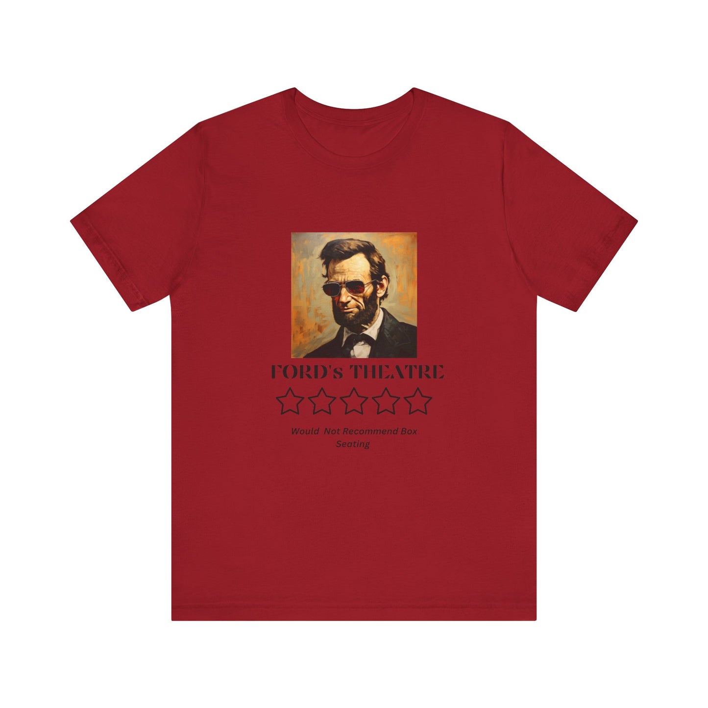 Abraham Lincoln Ford's Theater Review tee