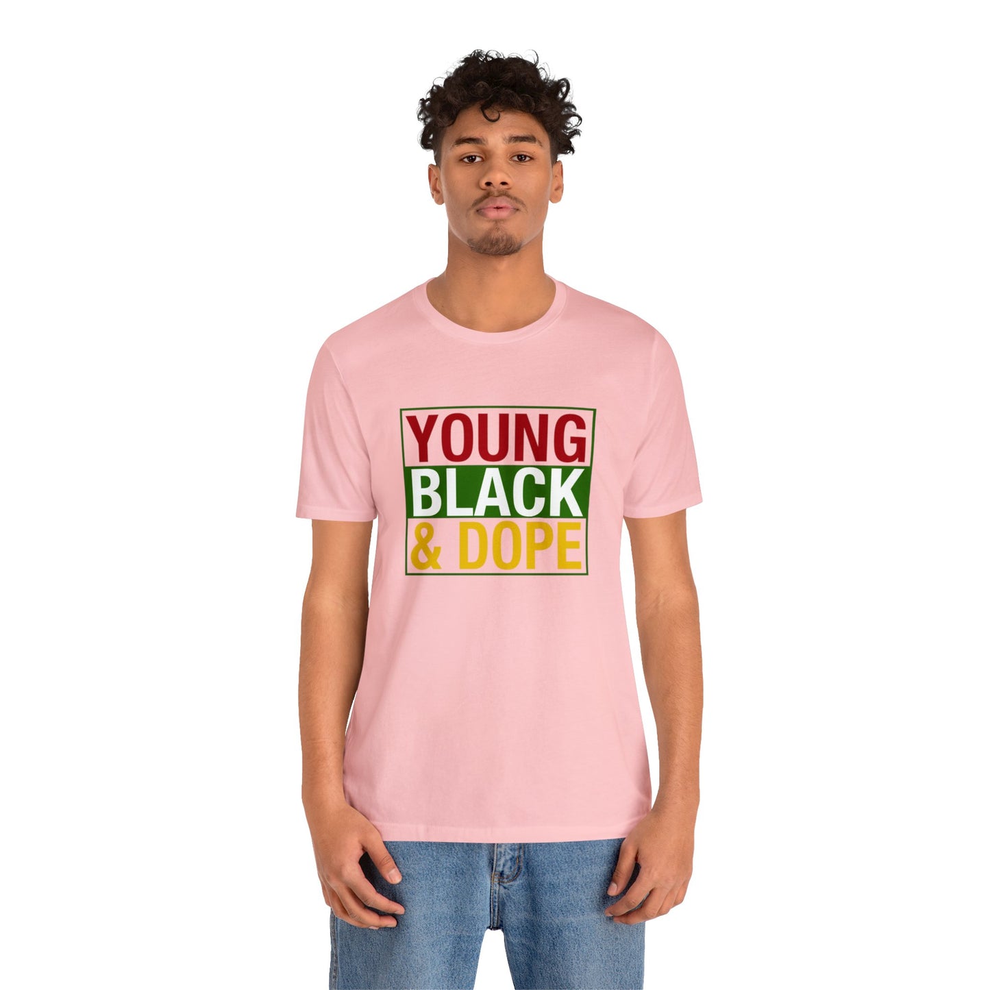 Young Black and Dope Unisex Jersey Short Sleeve Tee