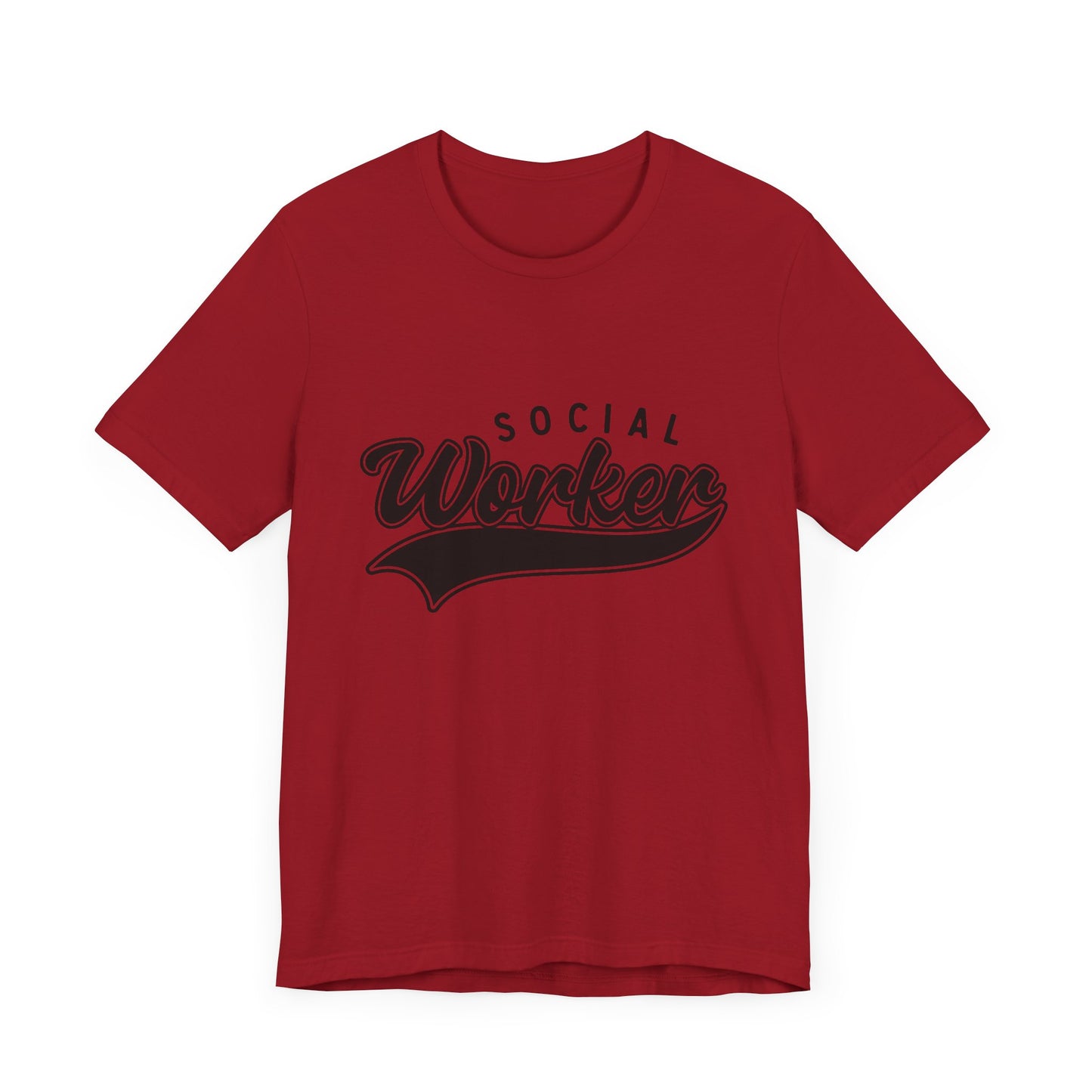 Social Worker School Swoosh Tee