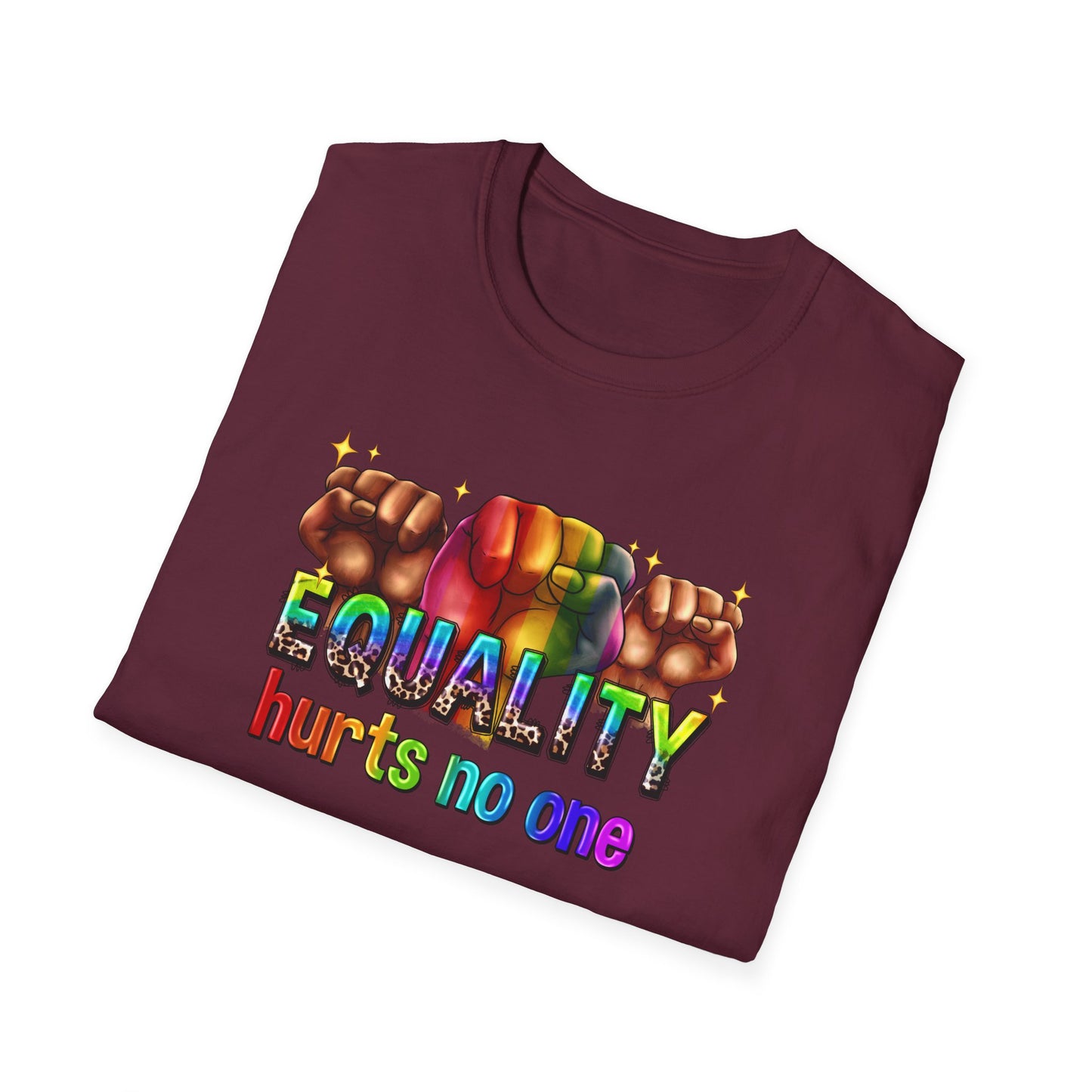 Equality Hurts No One – Pride & Power Unisex Tee