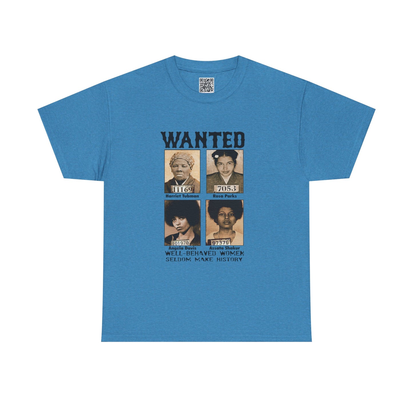 π€ WANTED: Women Who Made History Graphic Tee