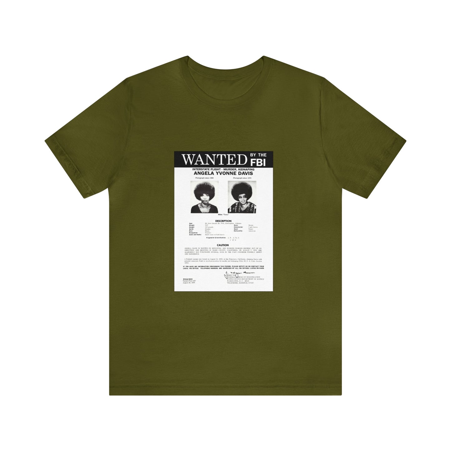 Angela Davis Unisex Jersey Short Sleeve Tee