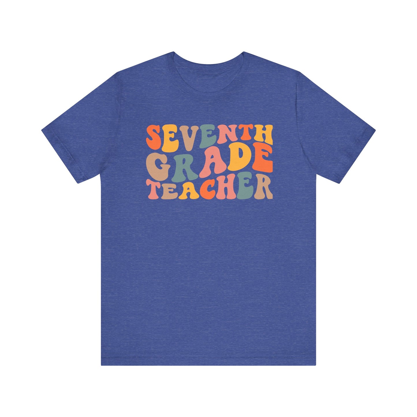 Retro Seventh Grade Tee-colorful