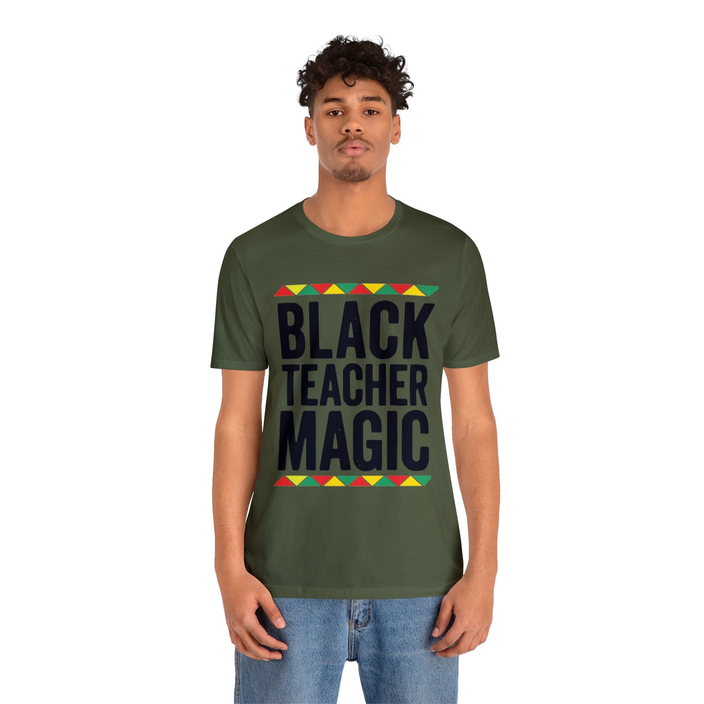 Black Teacher Magic Tee