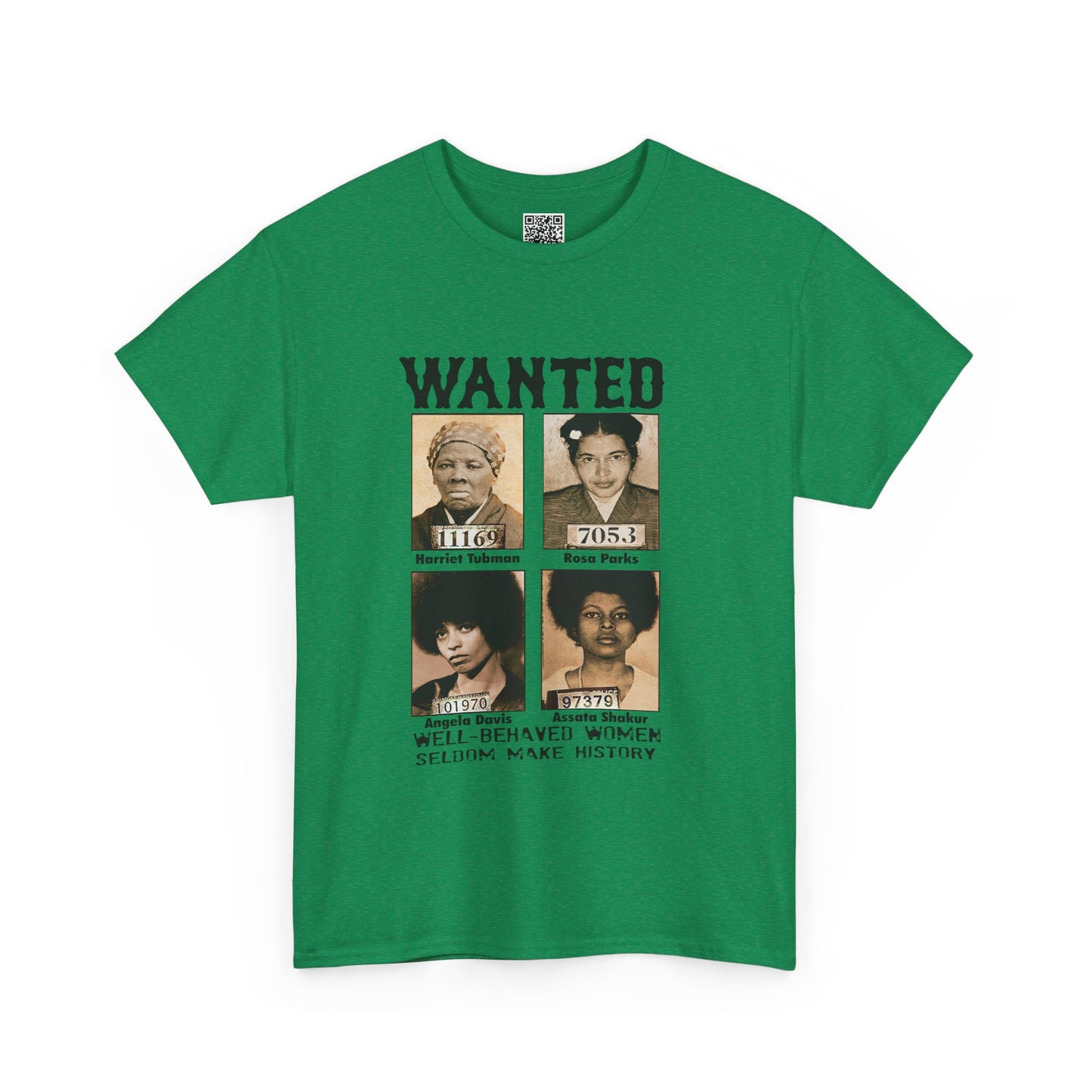 π€ WANTED: Women Who Made History Graphic Tee