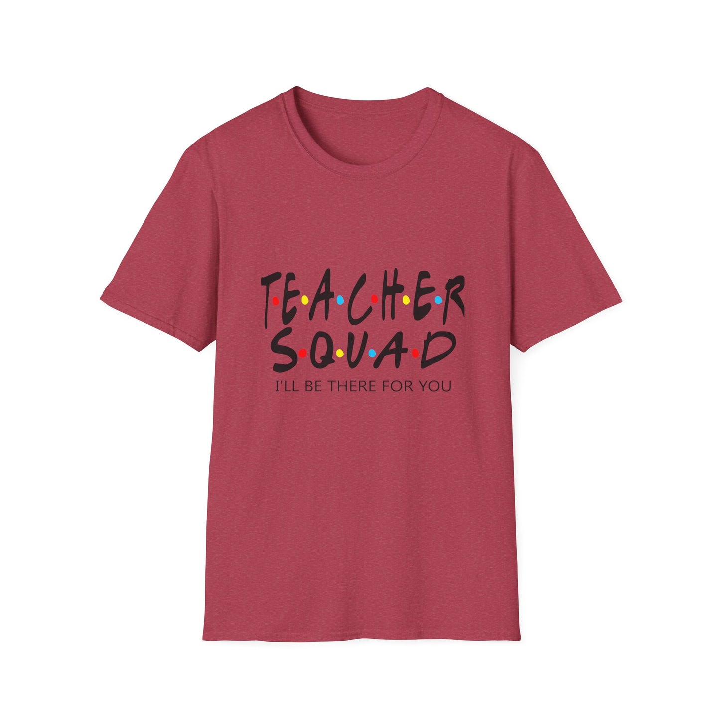 Teacher Squad Unisex Softstyle T-Shirt,