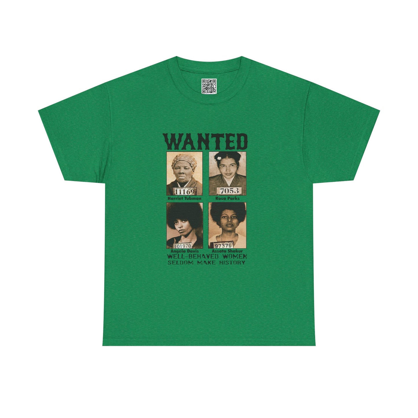 π€ WANTED: Women Who Made History Graphic Tee