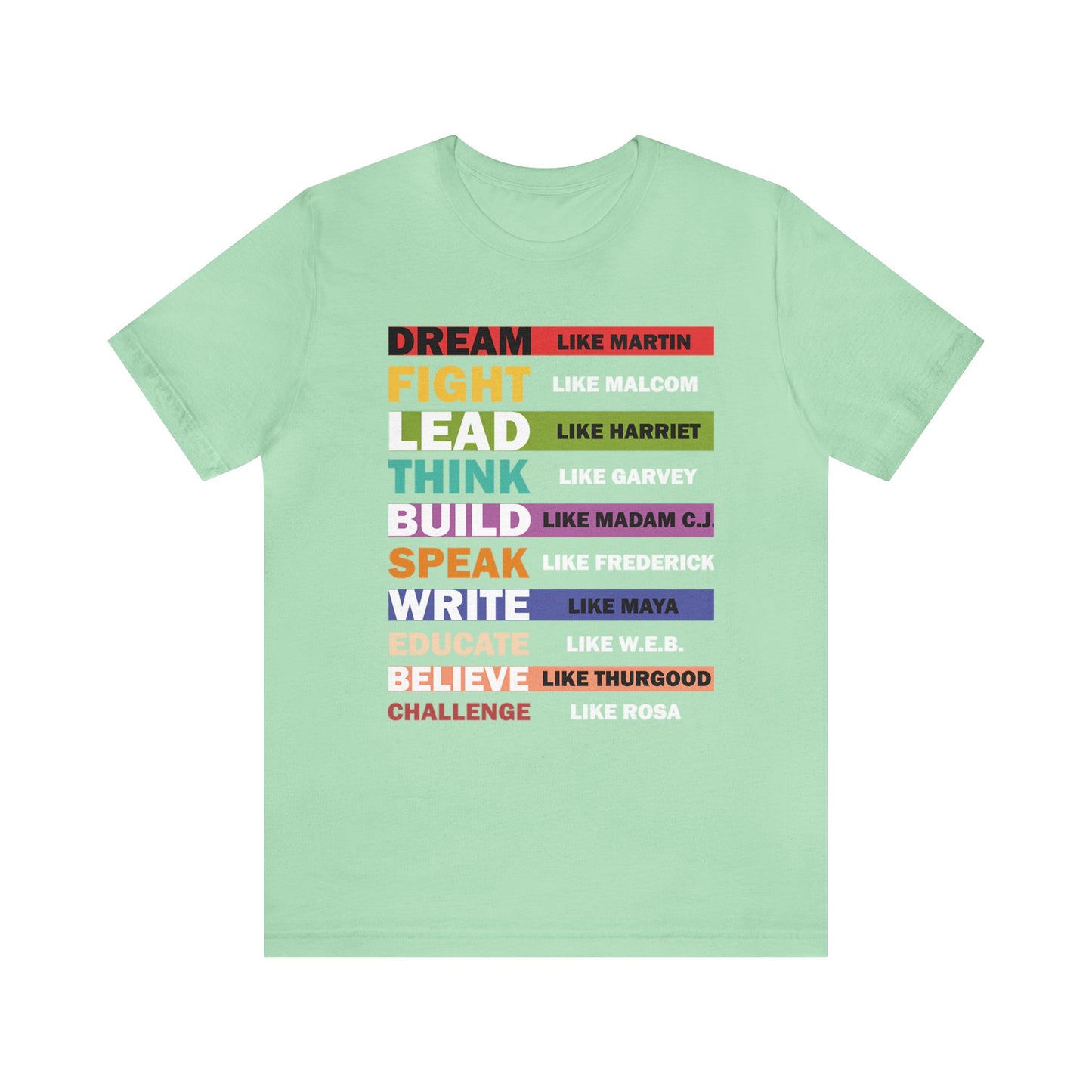 "Black Leaders" Unisex Jersey Short Sleeve Tee