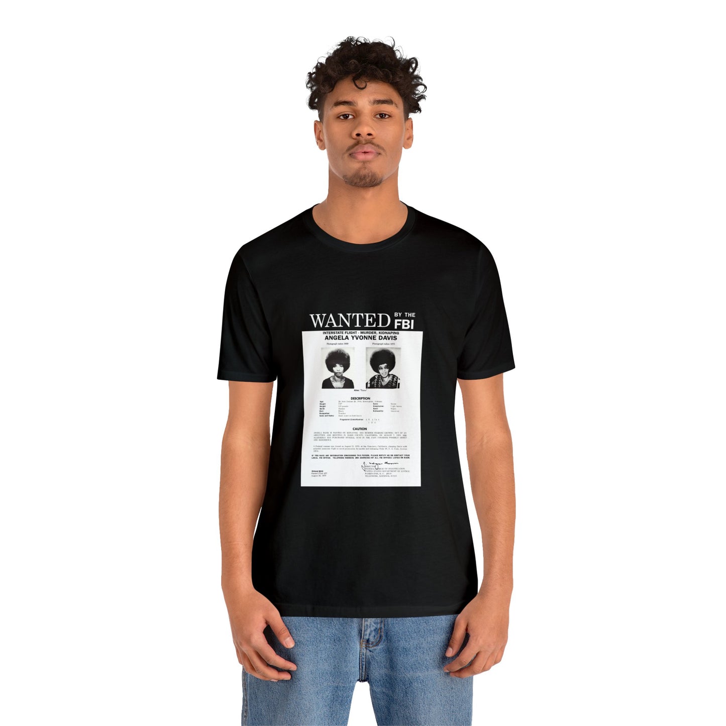 Angela Davis Unisex Jersey Short Sleeve Tee