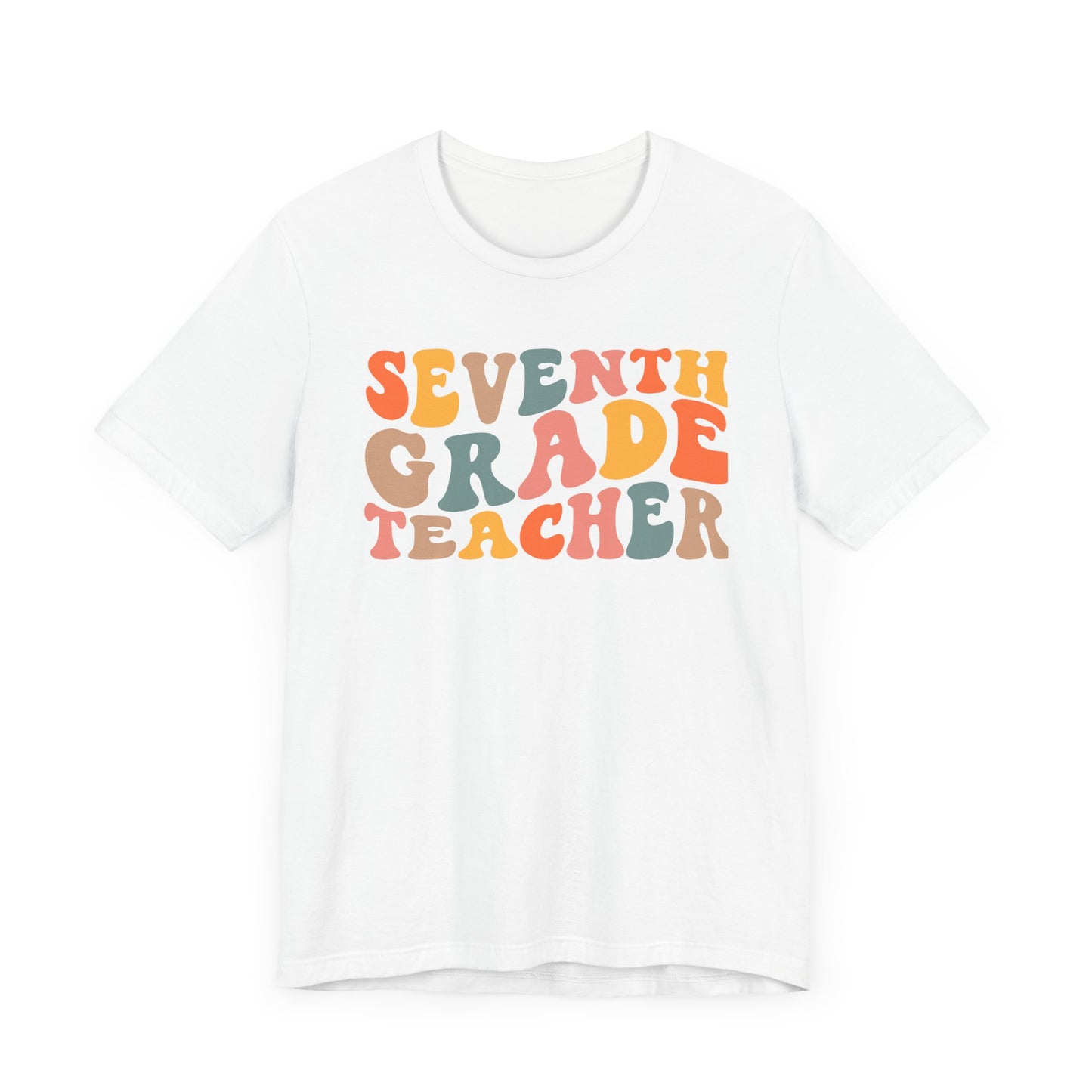 Retro Seventh Grade Tee-colorful