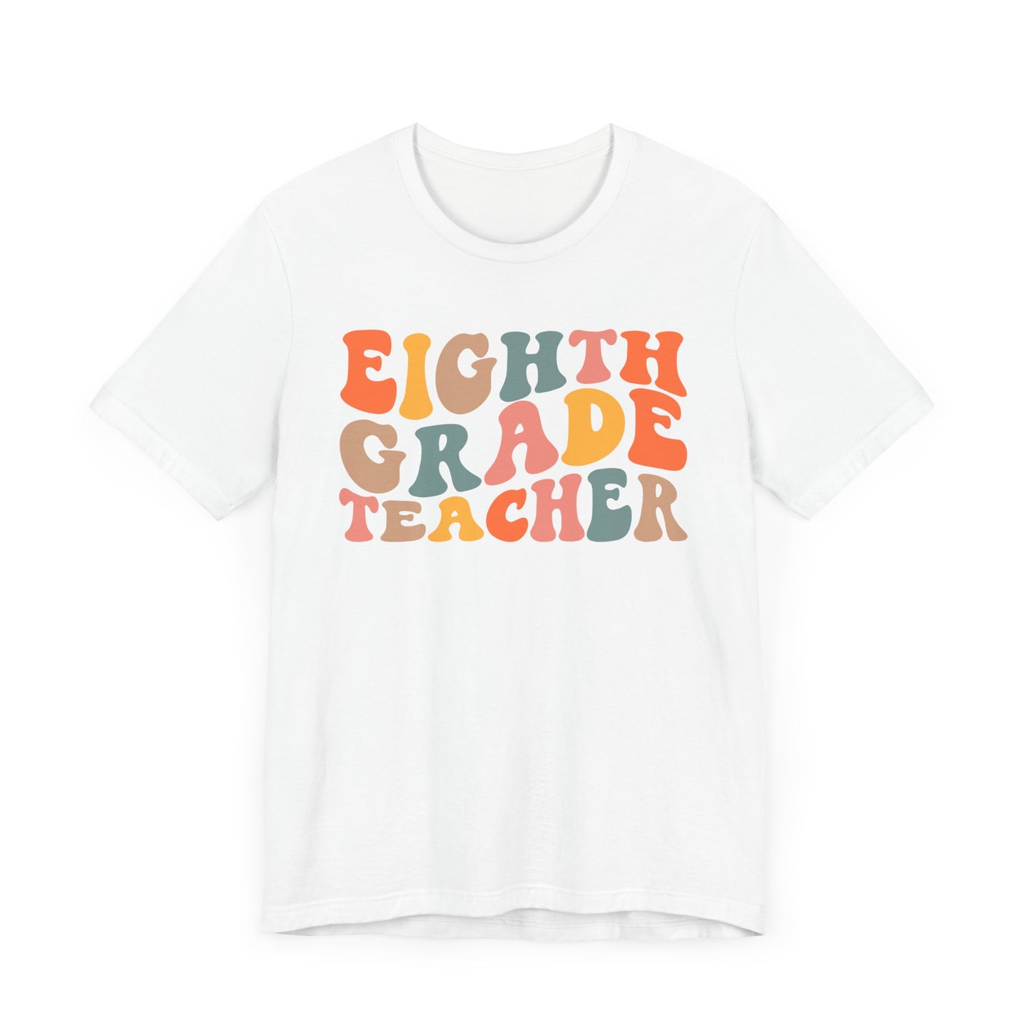 Retro Eighth Grade Tee: Colorful
