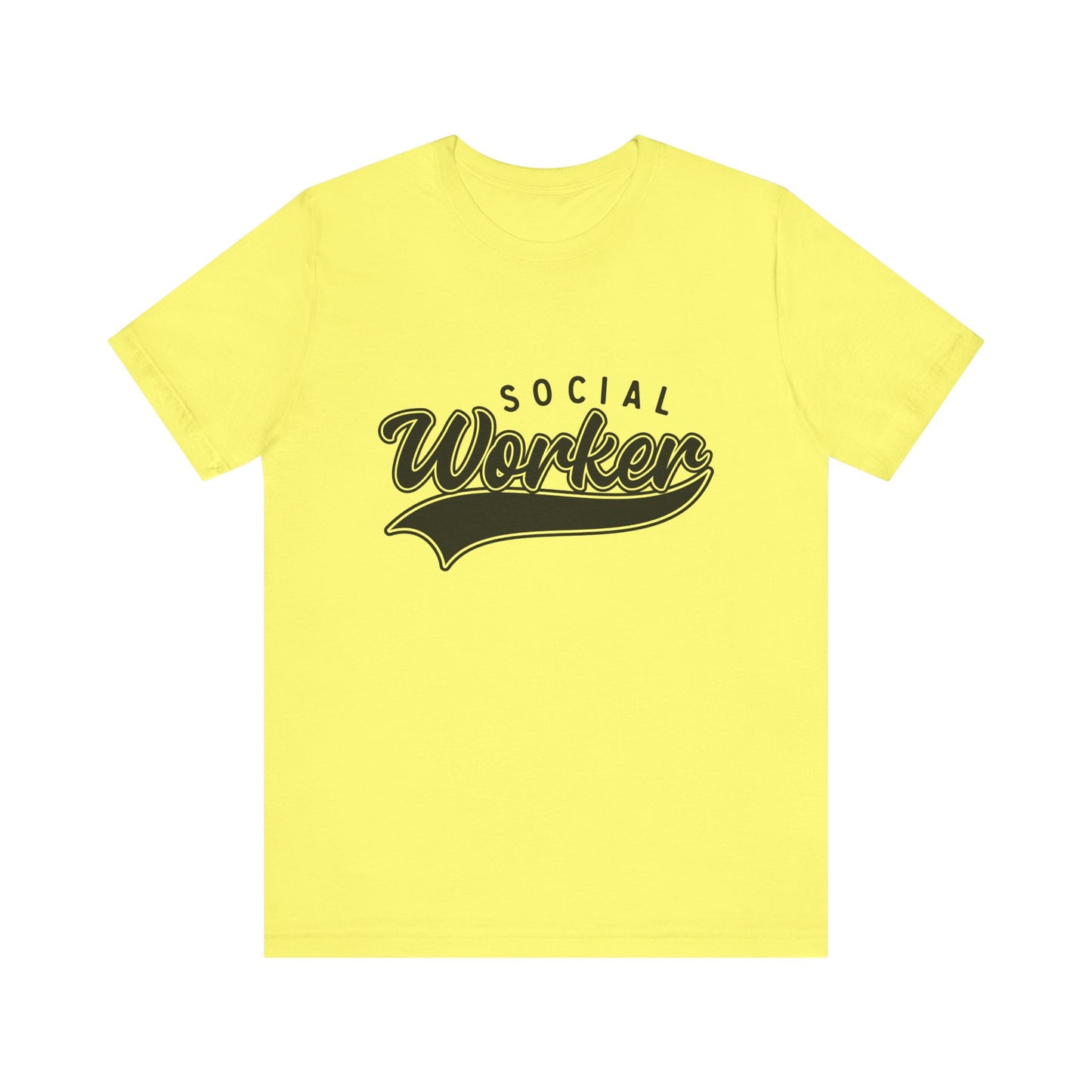 Social Worker School Swoosh Tee