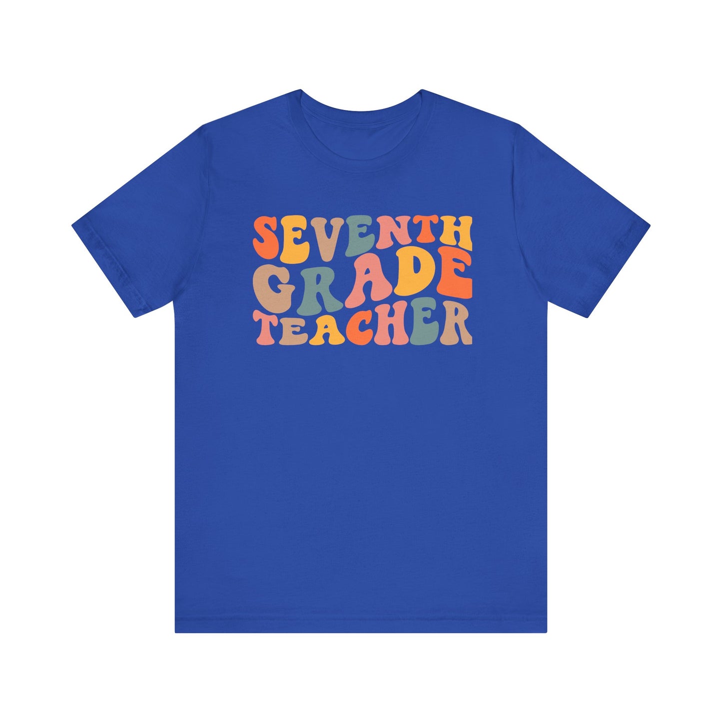 Retro Seventh Grade Tee-colorful