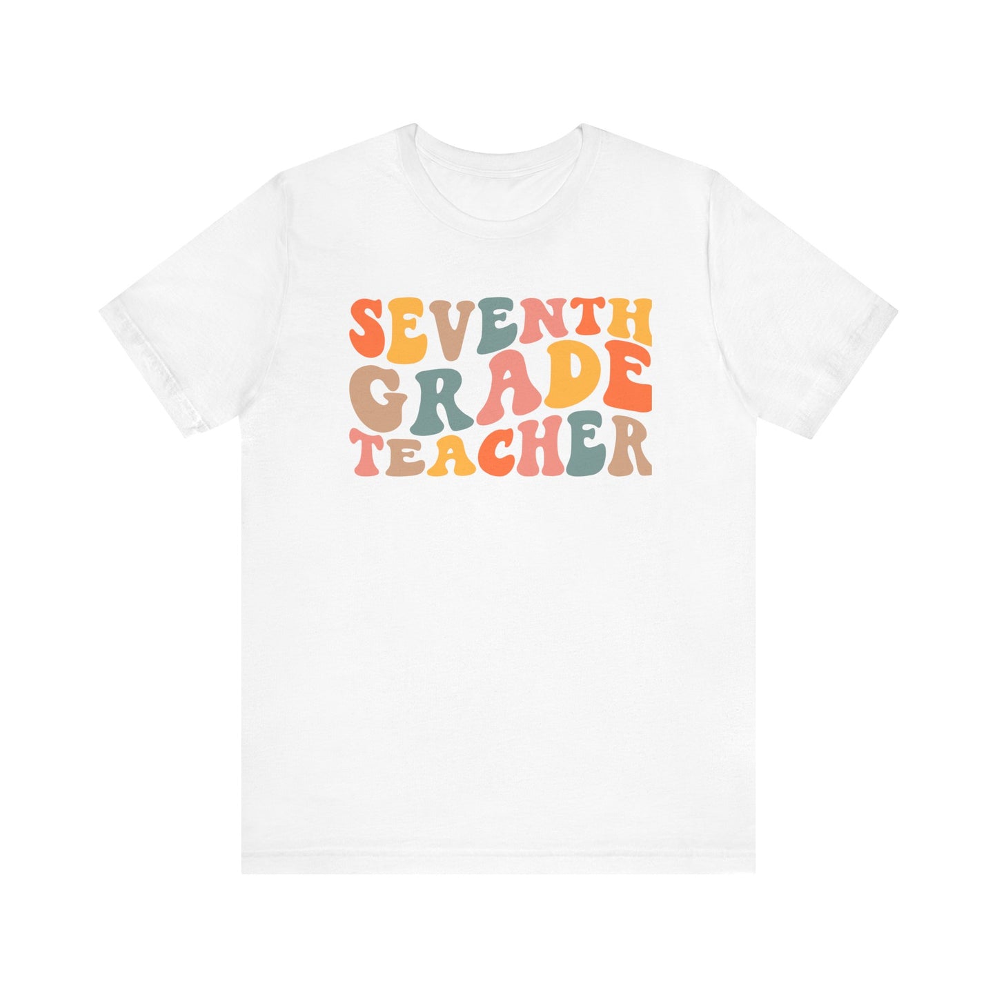 Retro Seventh Grade Tee-colorful