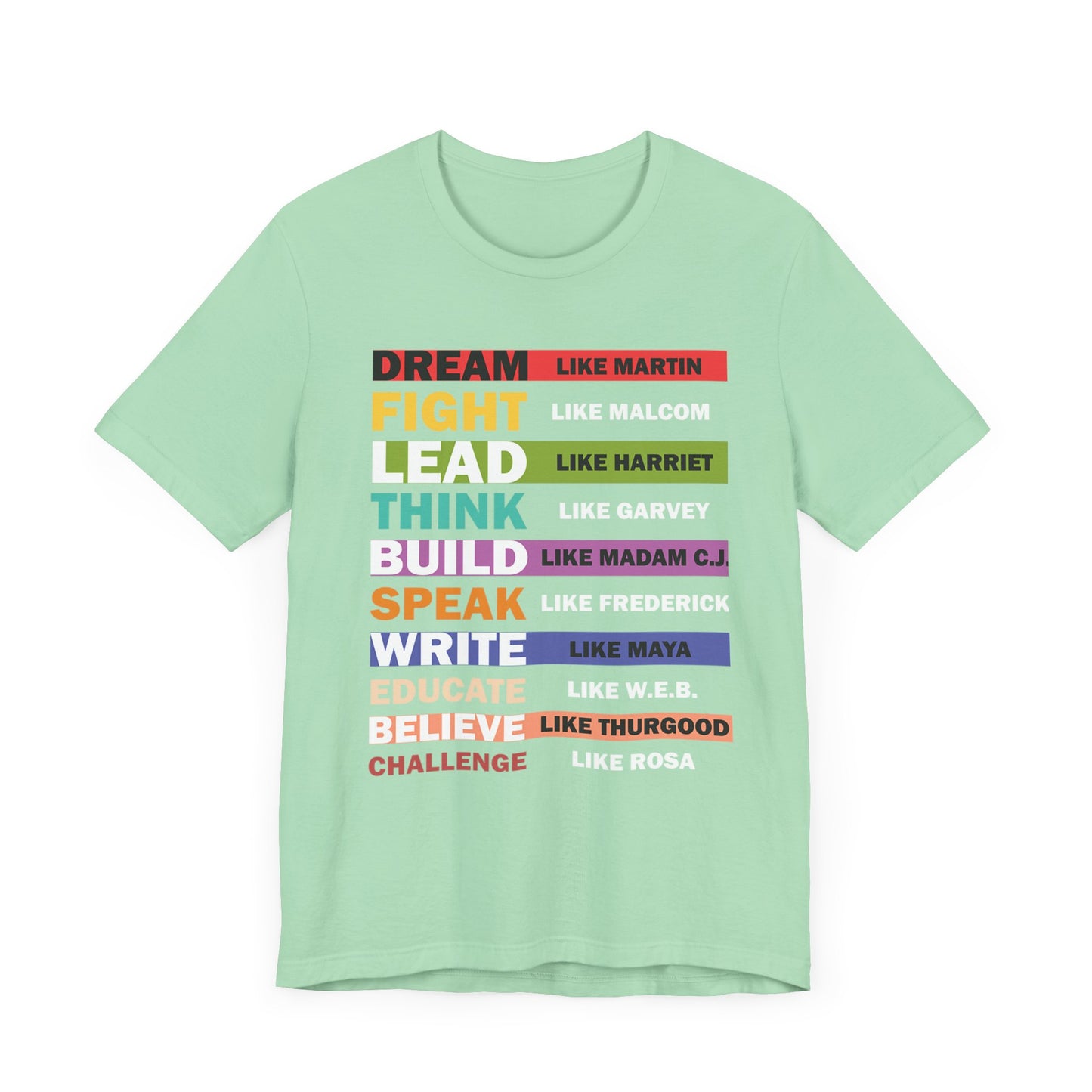 "Black Leaders" Unisex Jersey Short Sleeve Tee