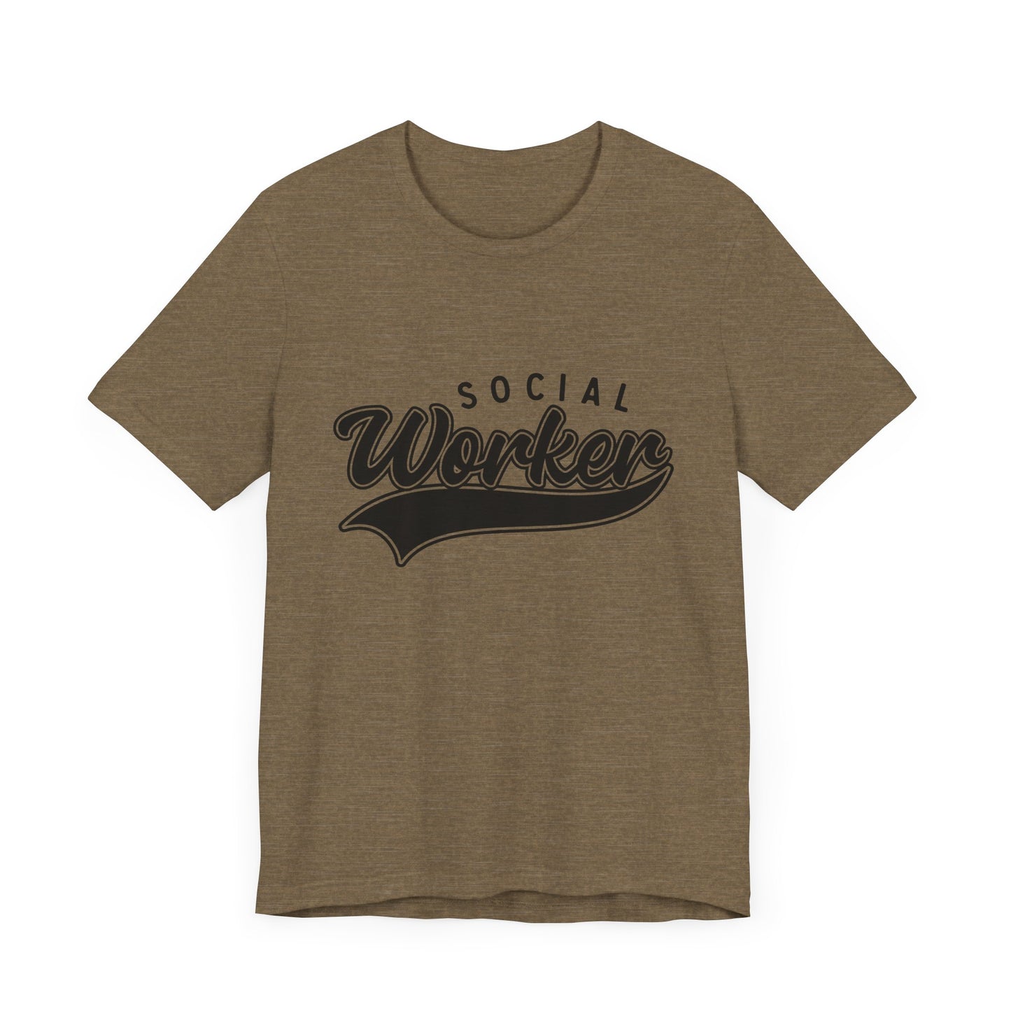 Social Worker School Swoosh Tee