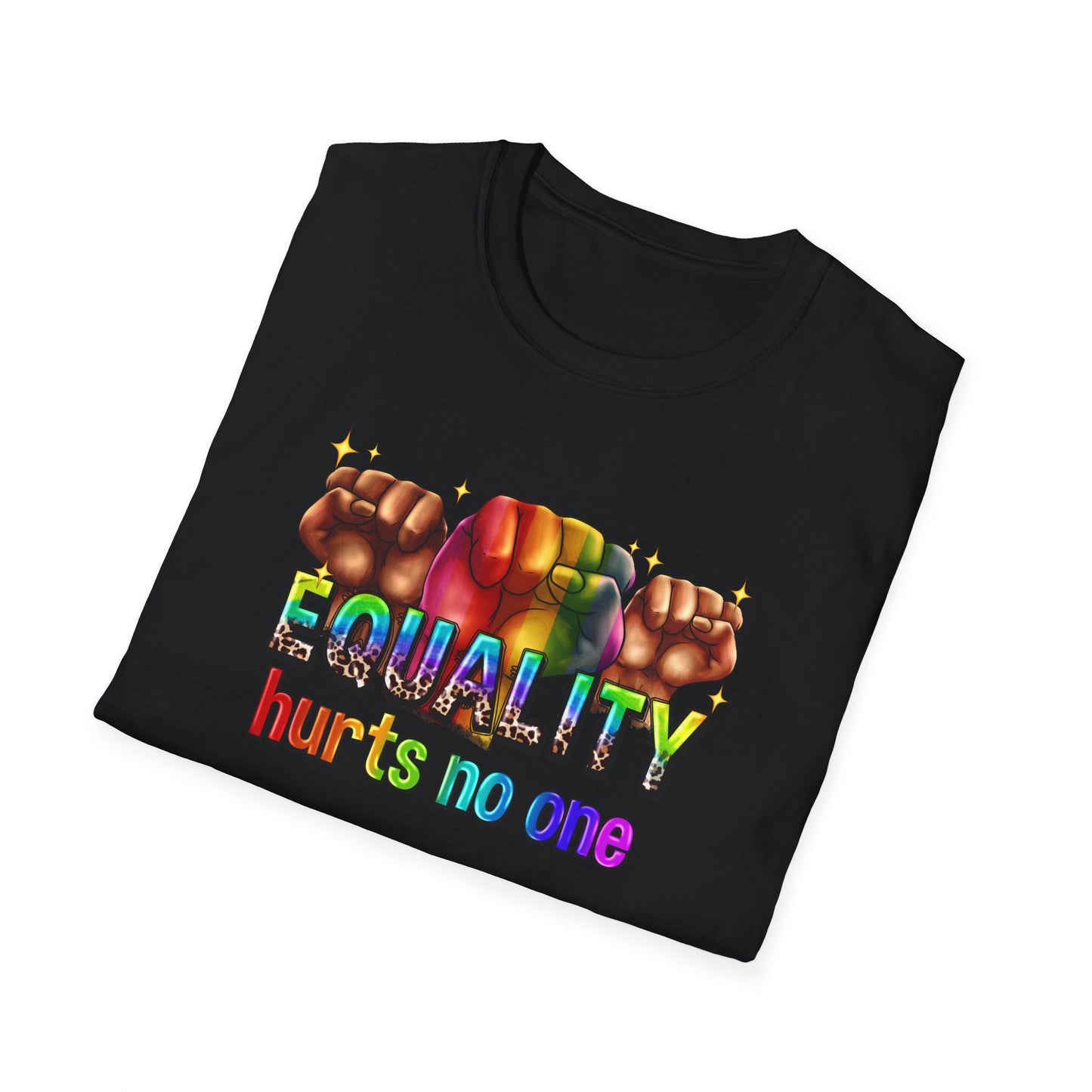 Equality Hurts No One – Pride & Power Unisex Tee