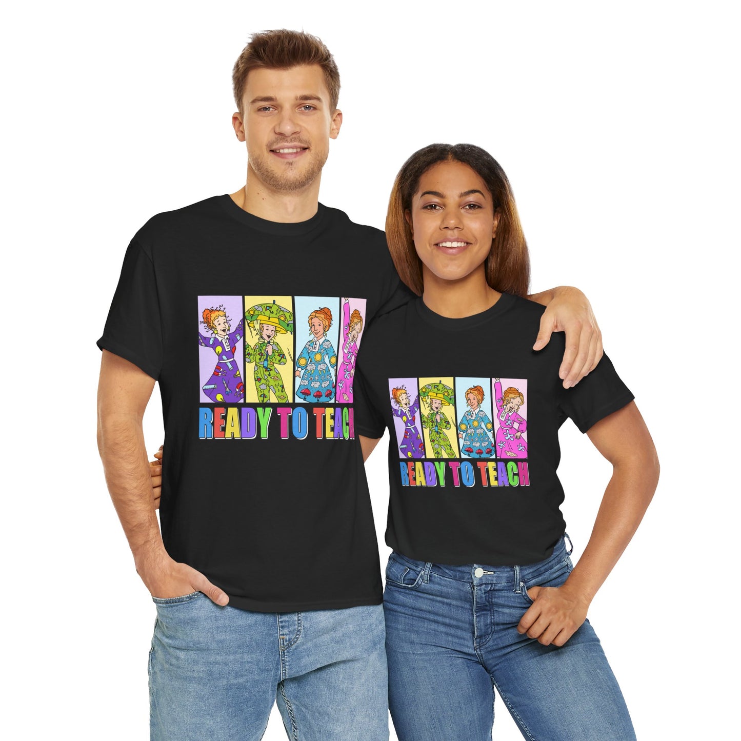 Ready to Teach Unisex Heavy Cotton Tee