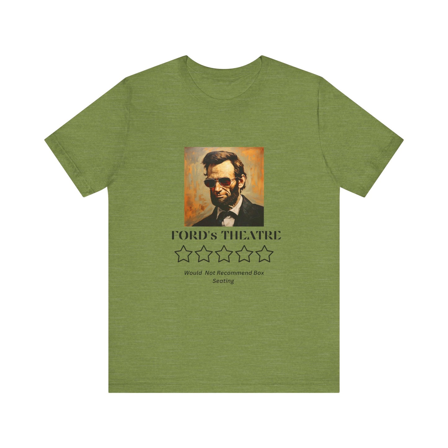Abraham Lincoln Ford's Theater Review tee