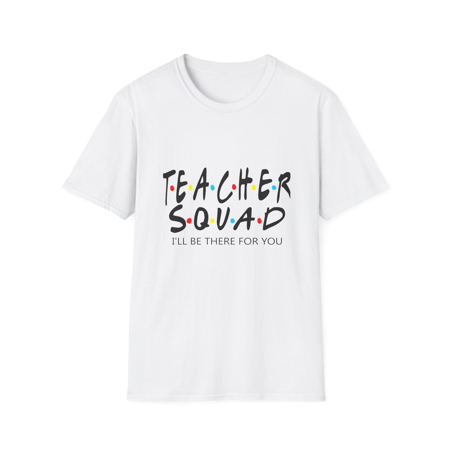 Teacher Squad Unisex Softstyle T-Shirt,
