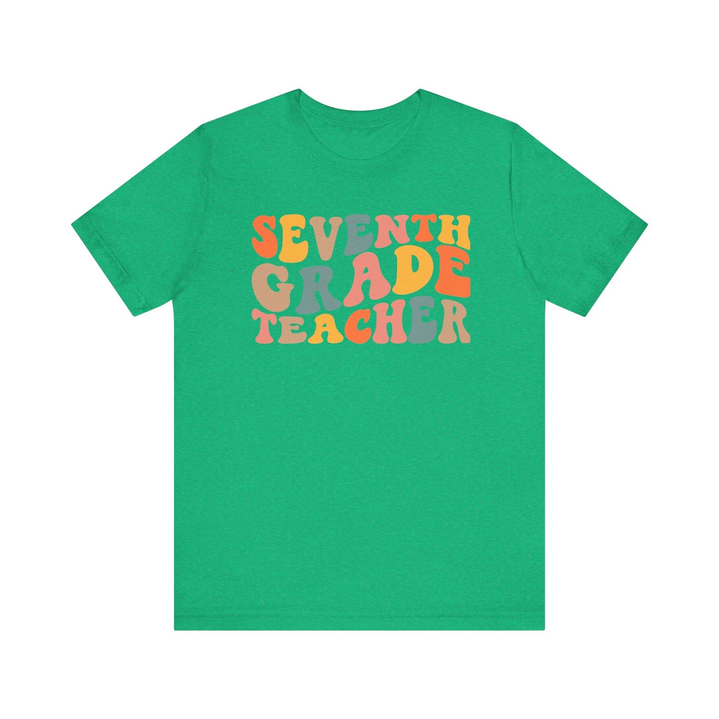 Retro Seventh Grade Tee-colorful