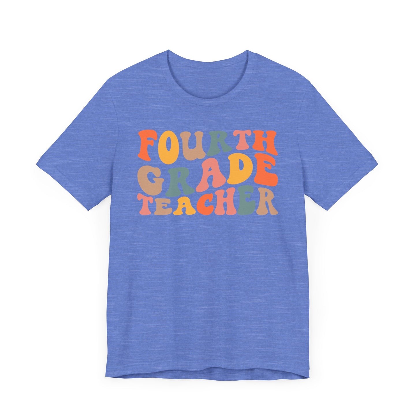 Retro Fourth Grade Tee-colorful