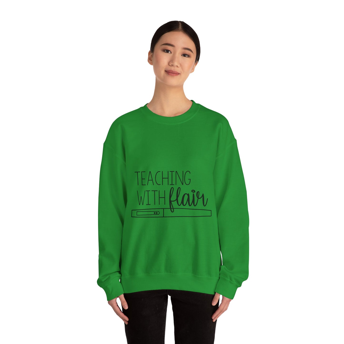 Teaching with Flair Unisex Heavy Blend™ Crewneck Sweatshirt