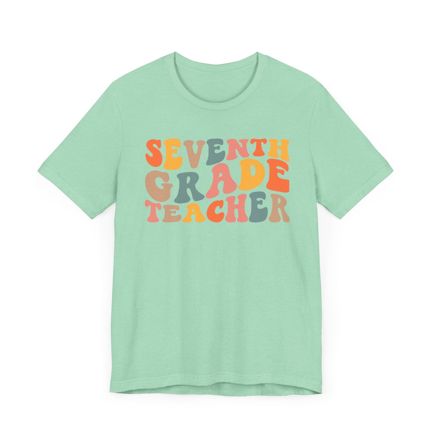 Retro Seventh Grade Tee-colorful
