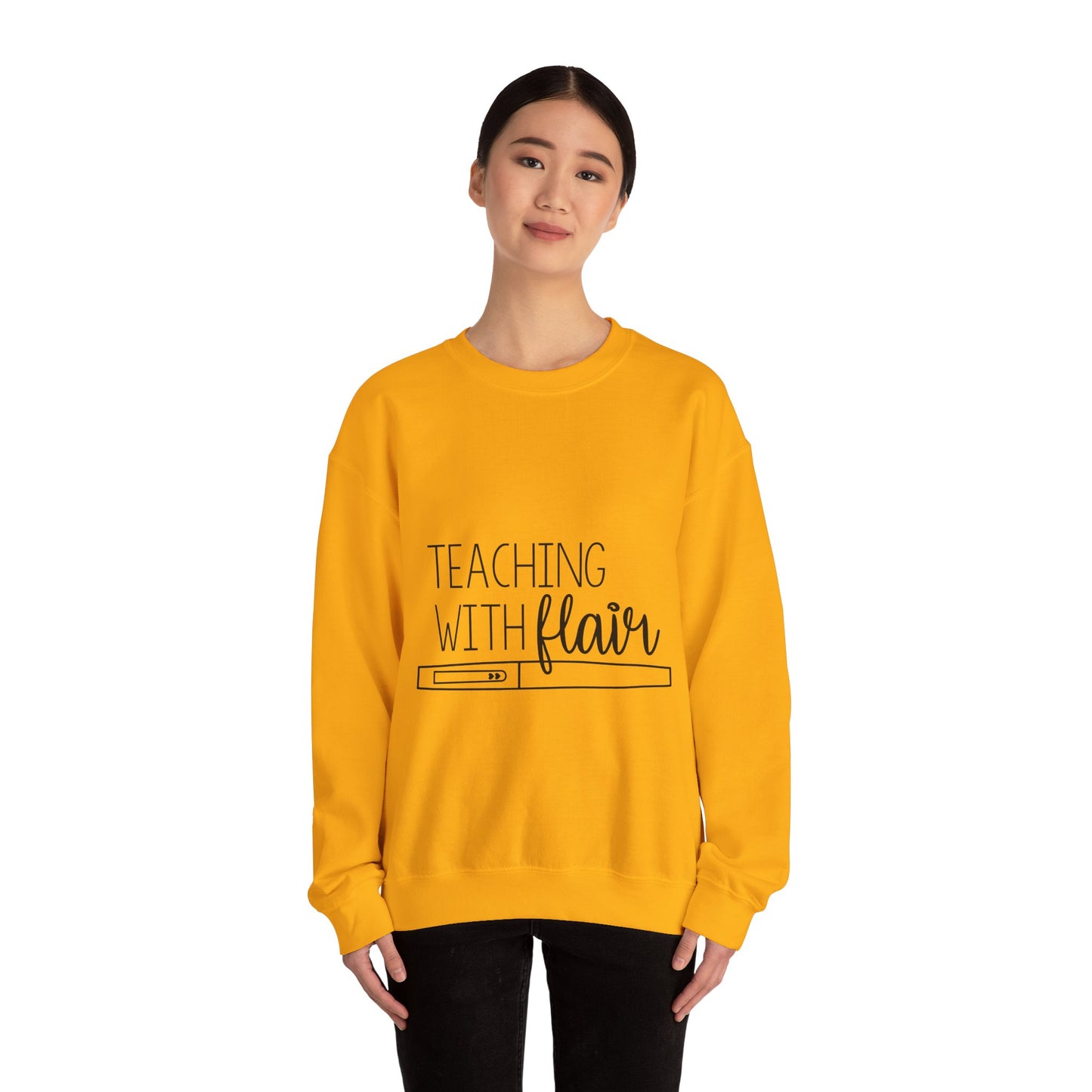 Teaching with Flair Unisex Heavy Blend™ Crewneck Sweatshirt
