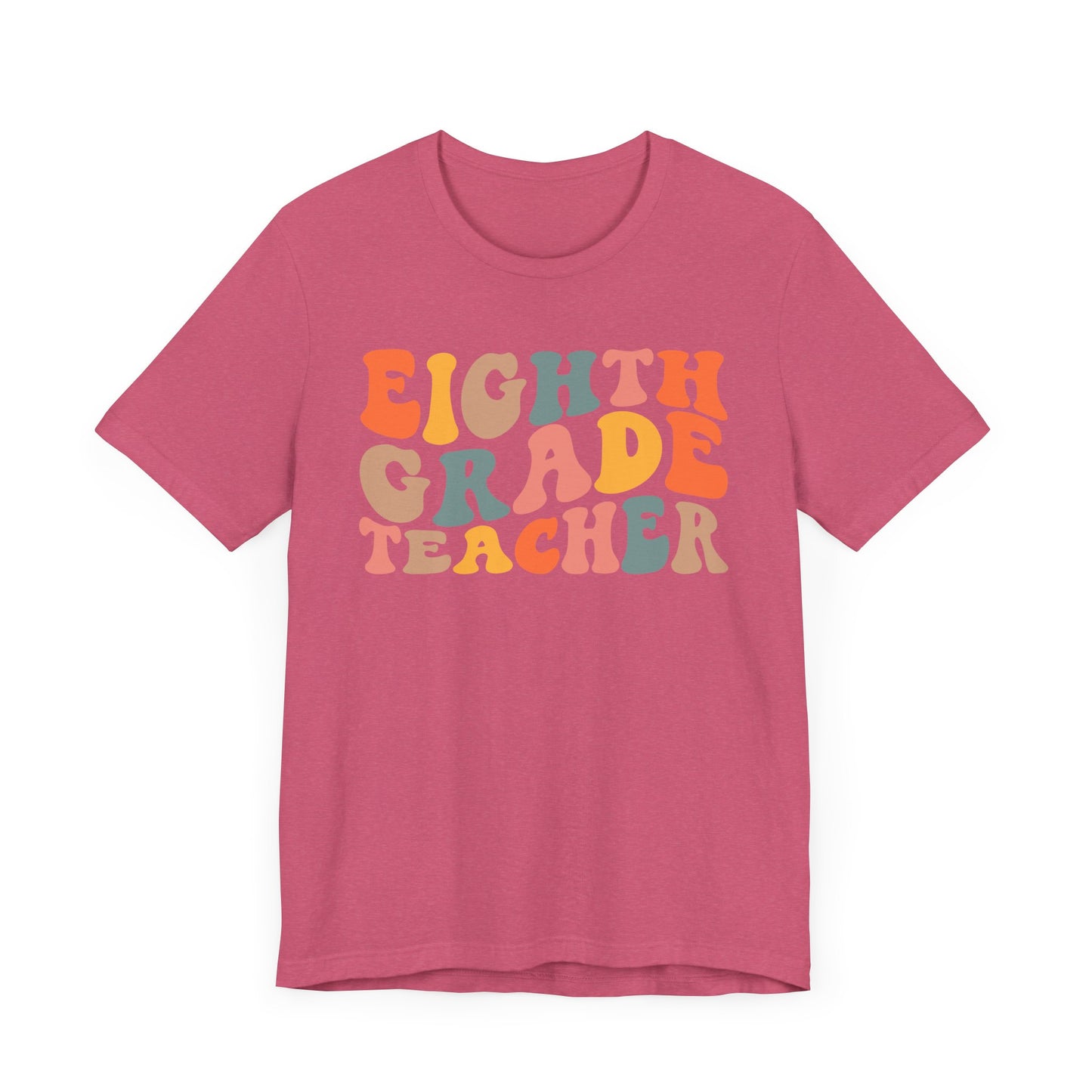 Retro Eighth Grade Tee: Colorful