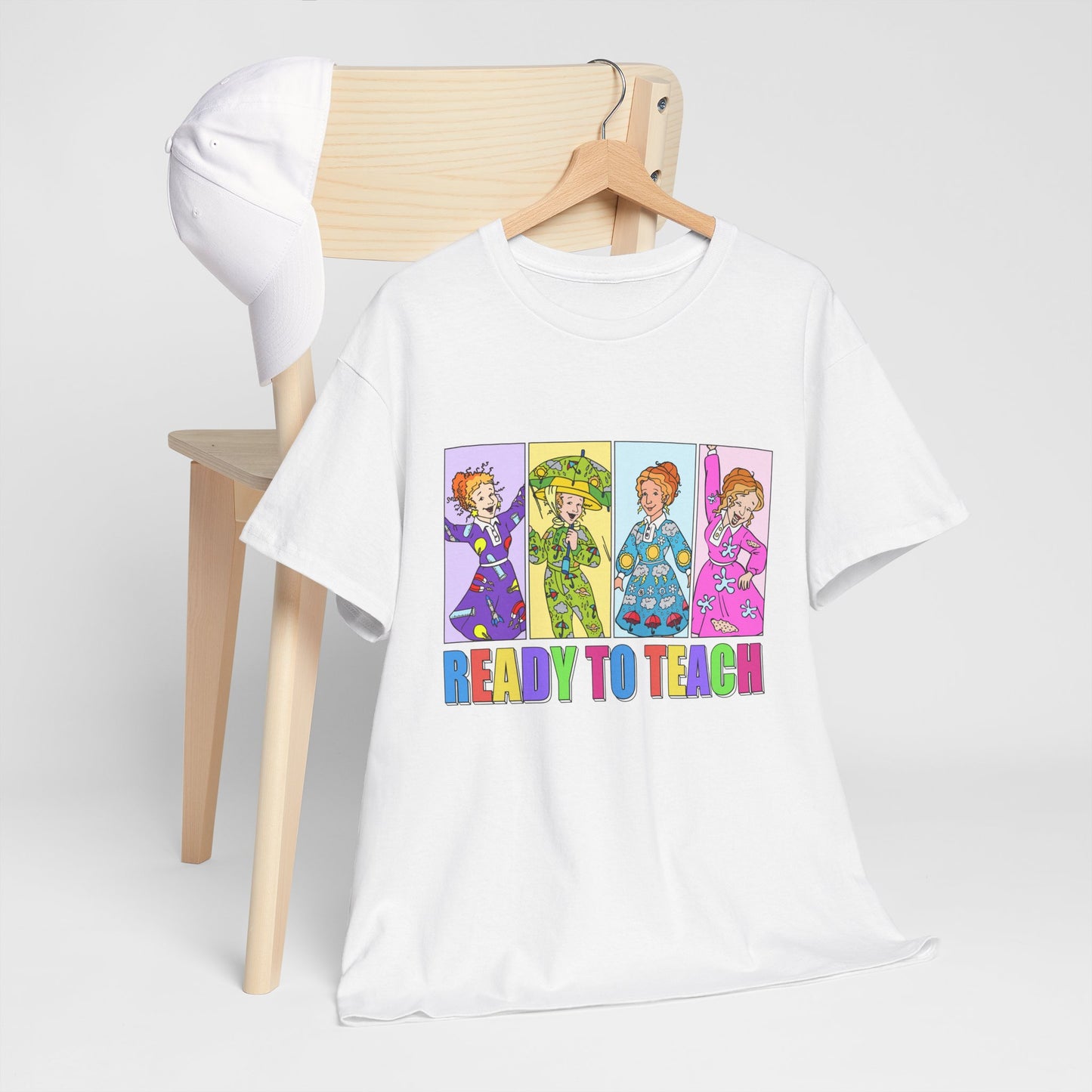 Ready to Teach Unisex Heavy Cotton Tee