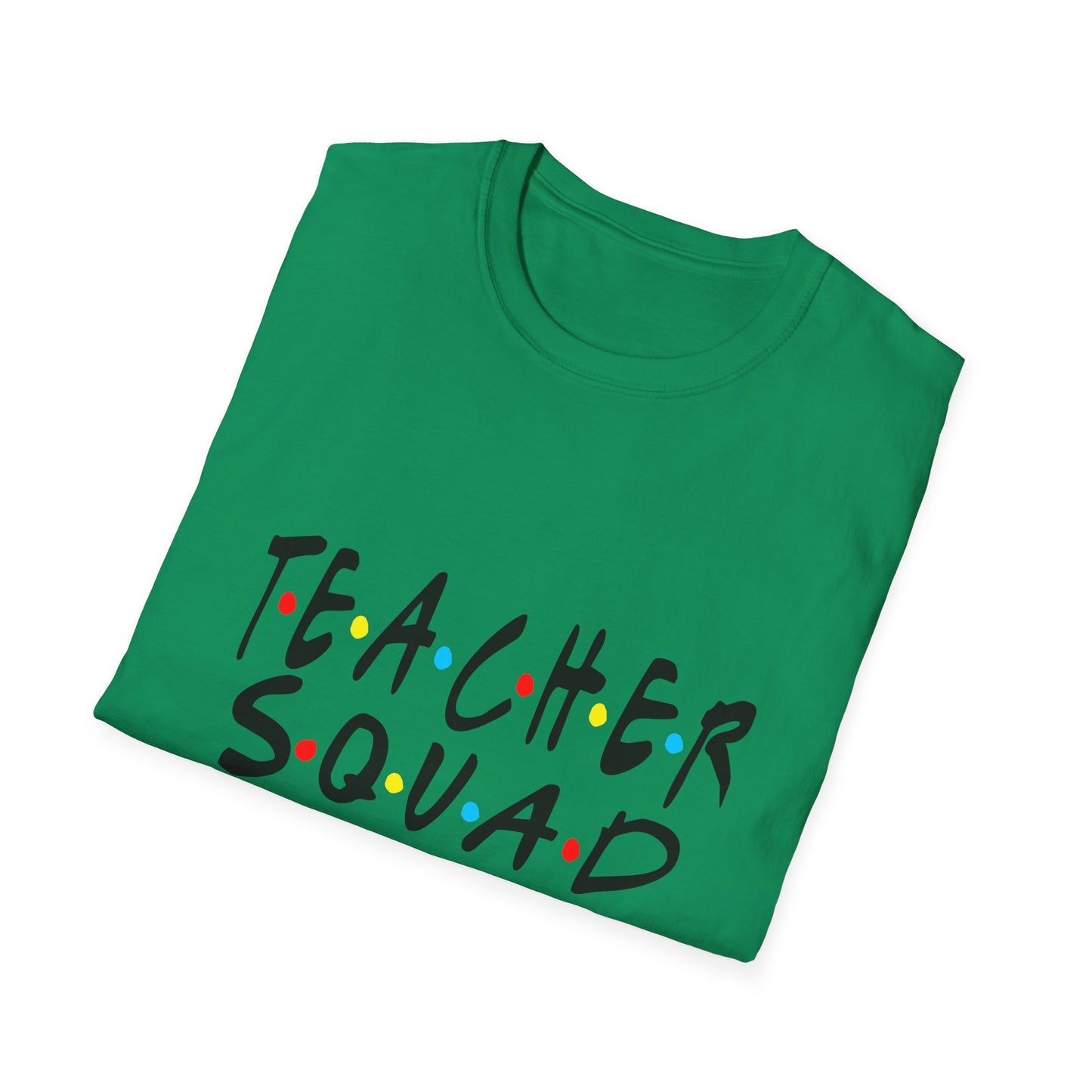 Teacher Squad Unisex Softstyle T-Shirt,