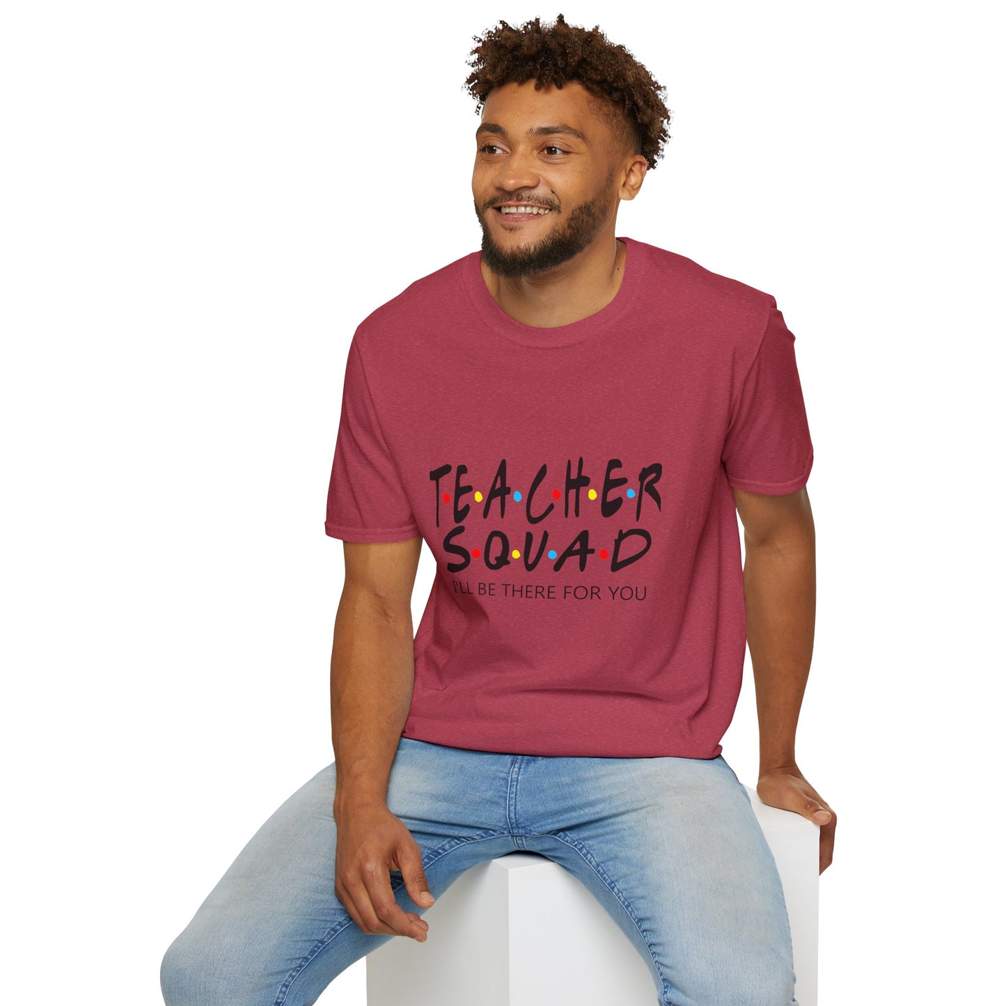 Teacher Squad Unisex Softstyle T-Shirt,