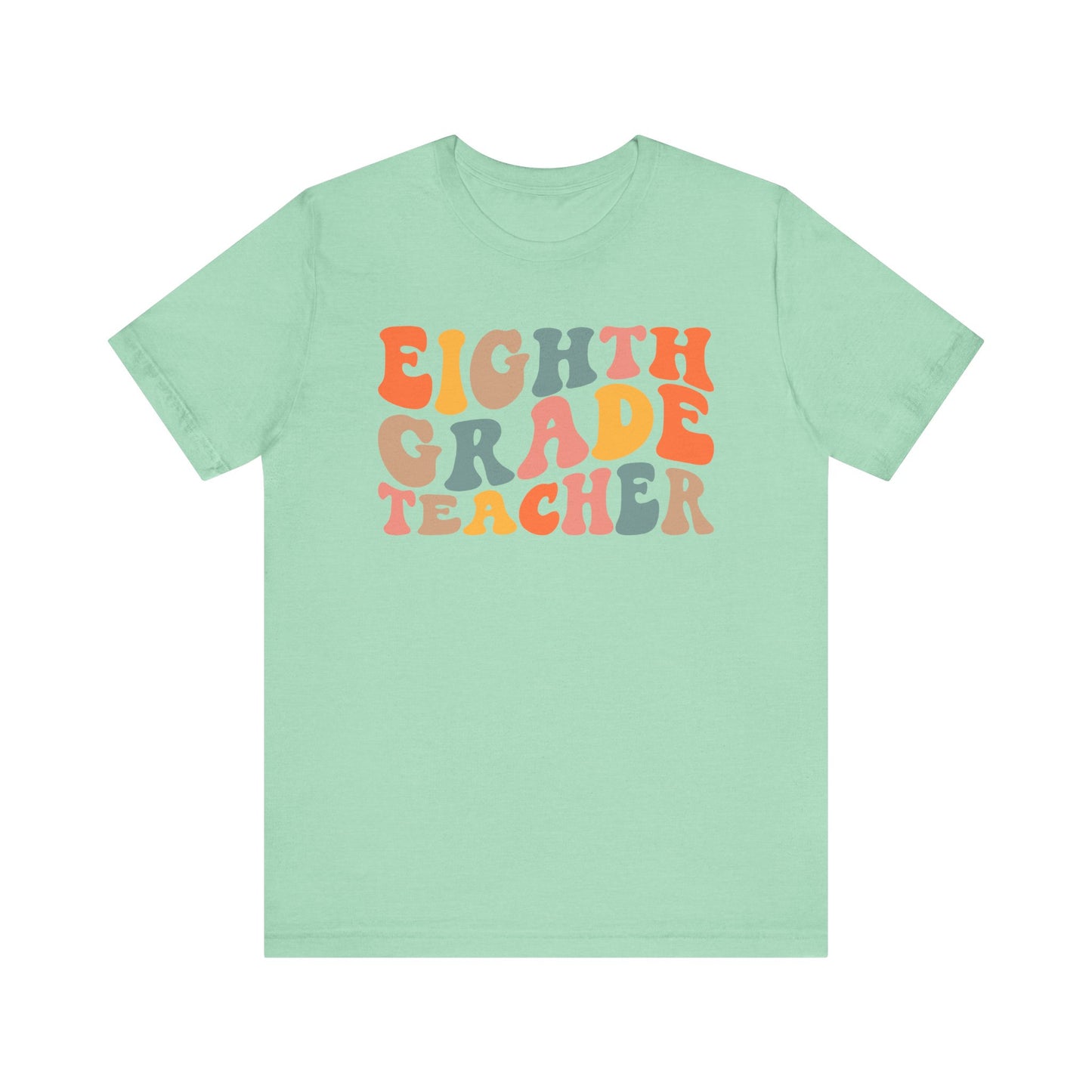Retro Eighth Grade Tee: Colorful
