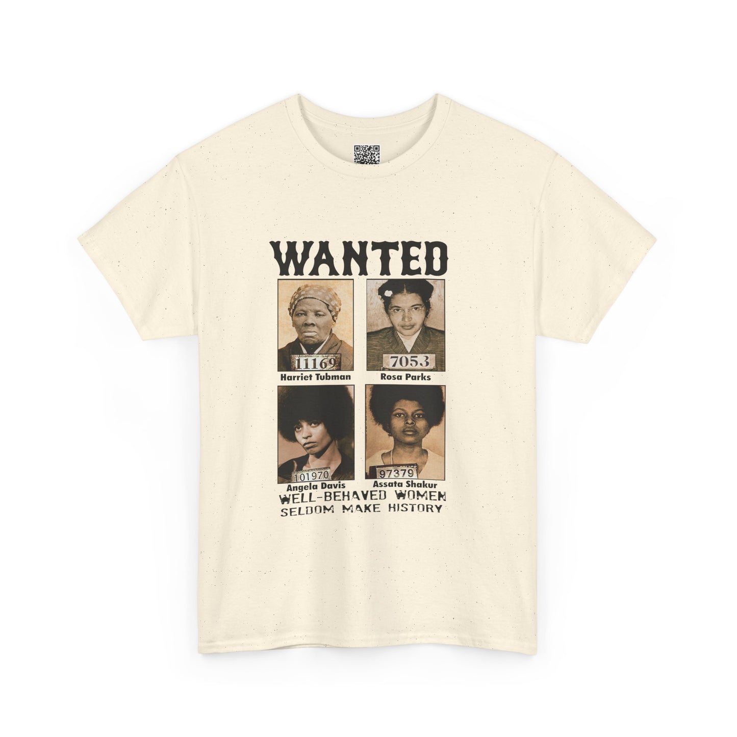 π€ WANTED: Women Who Made History Graphic Tee