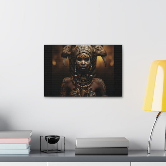 Ancestral Majesty: Echoes of Tradition Gallery Canvas