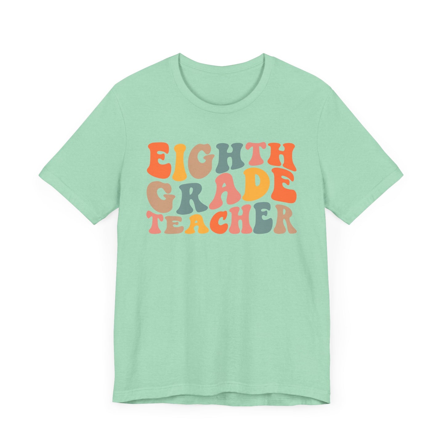 Retro Eighth Grade Tee: Colorful