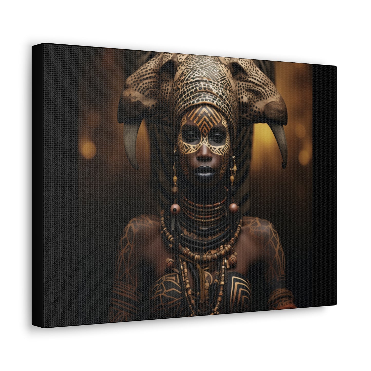 Ancestral Majesty: Echoes of Tradition Gallery Canvas