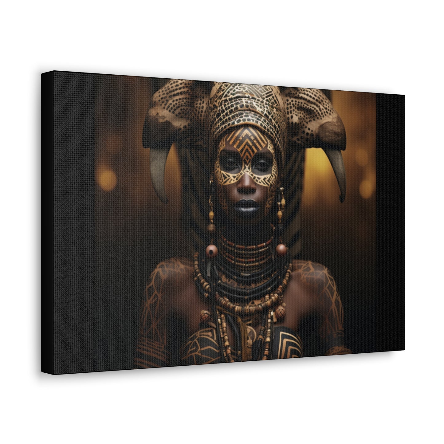 Ancestral Majesty: Echoes of Tradition Gallery Canvas