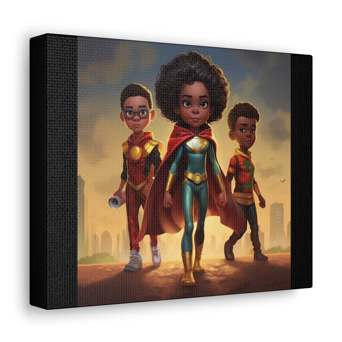 A New Dawn: Heroes of Tomorrow" Gallery Canvas