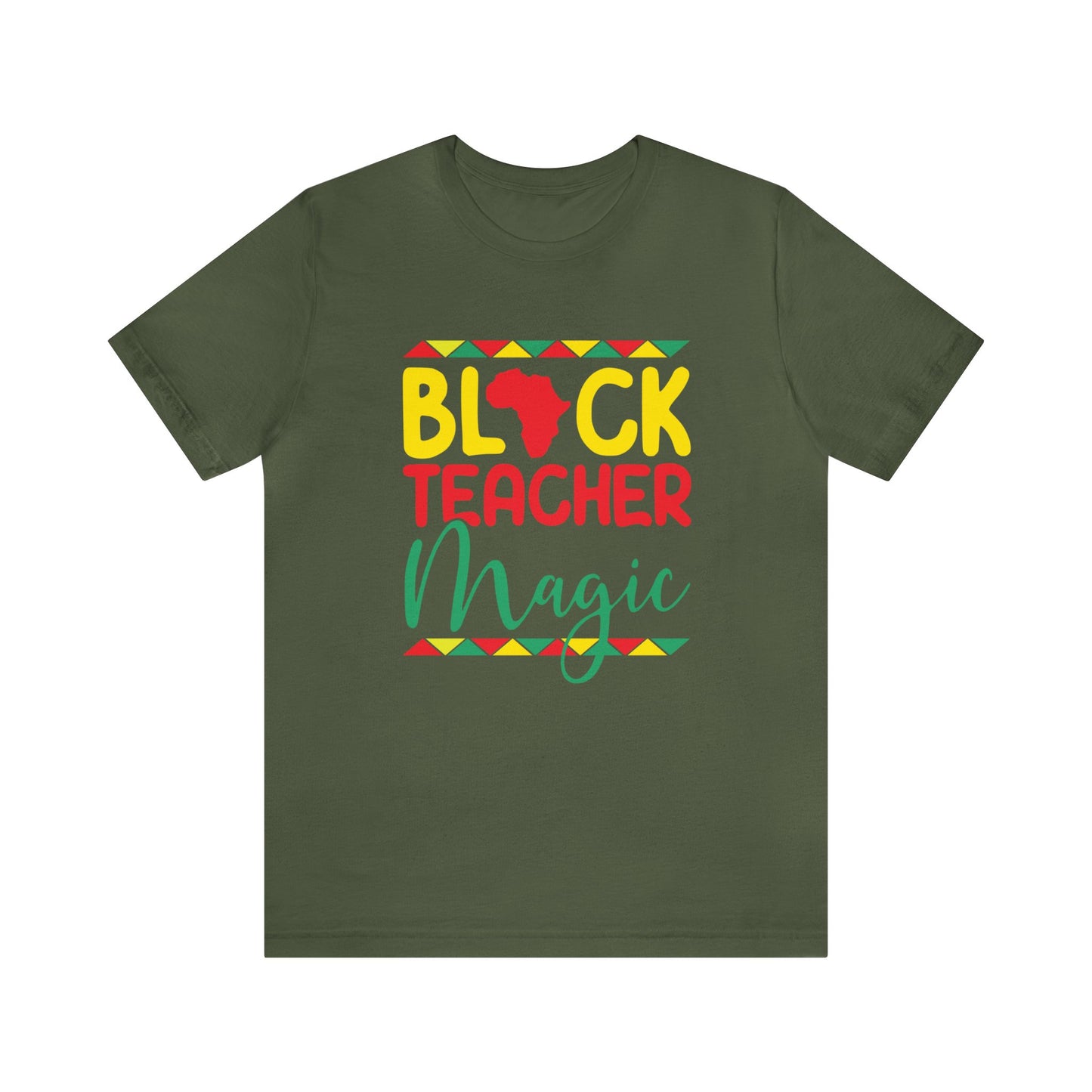 Black Teacher Magic Tee