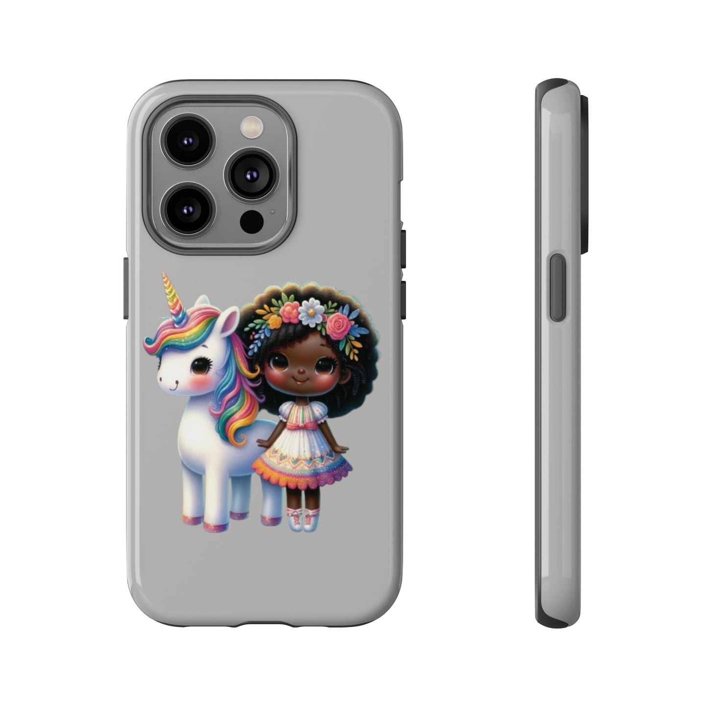 Enchanted Melanin Magic phone cases