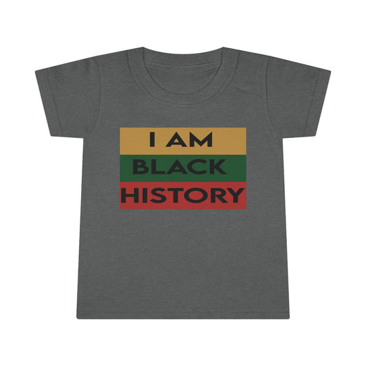 I am Black History Toddler T-shirt