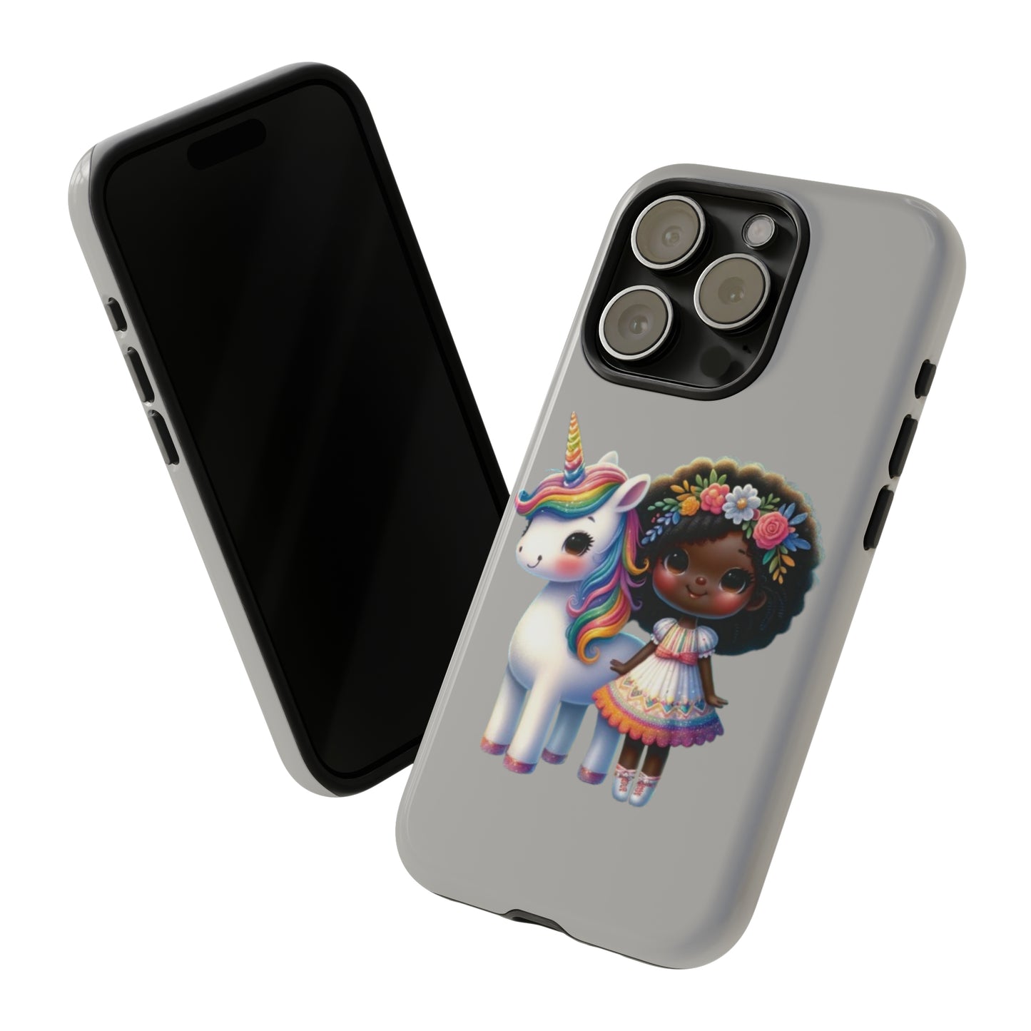 Enchanted Melanin Magic phone cases