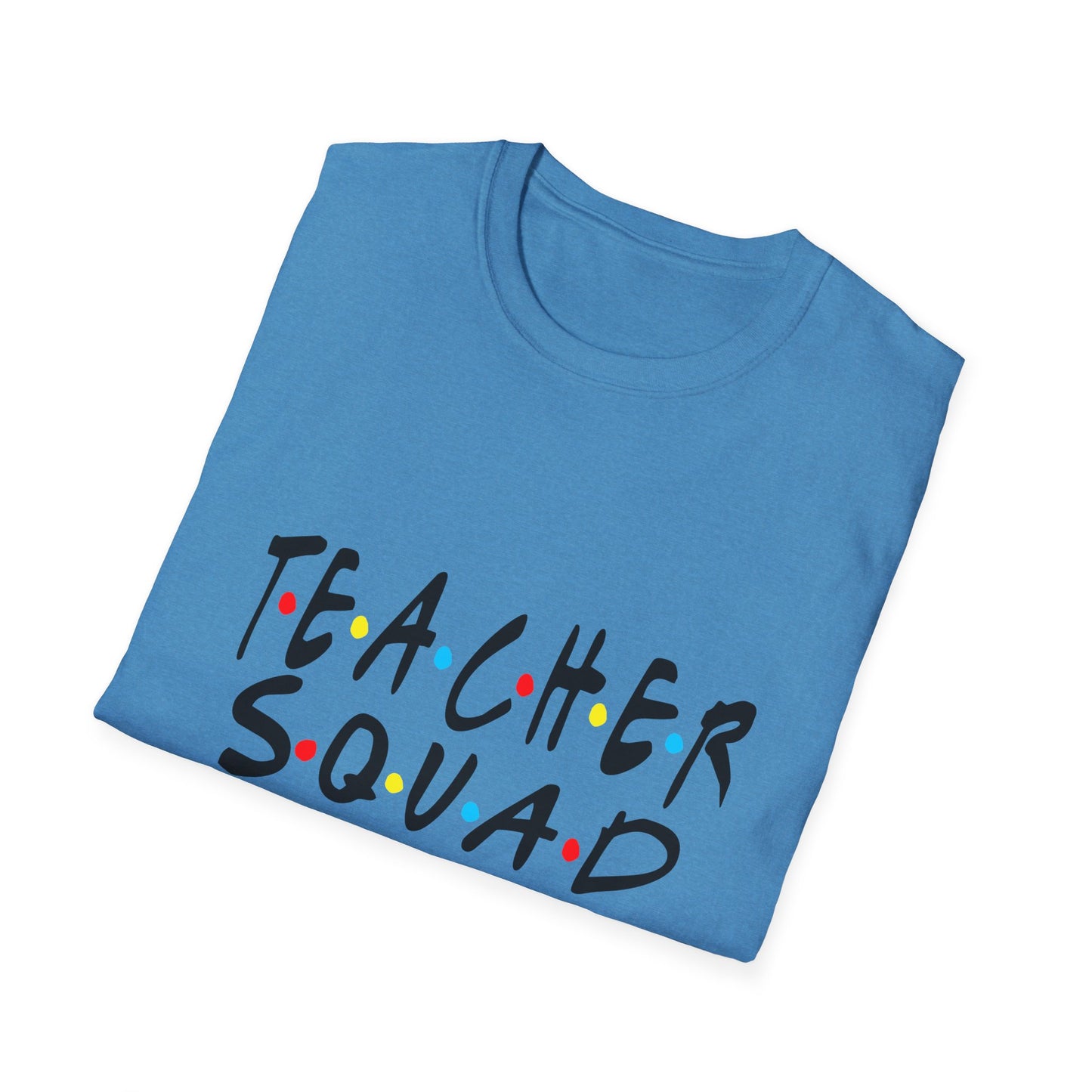Teacher Squad Unisex Softstyle T-Shirt,