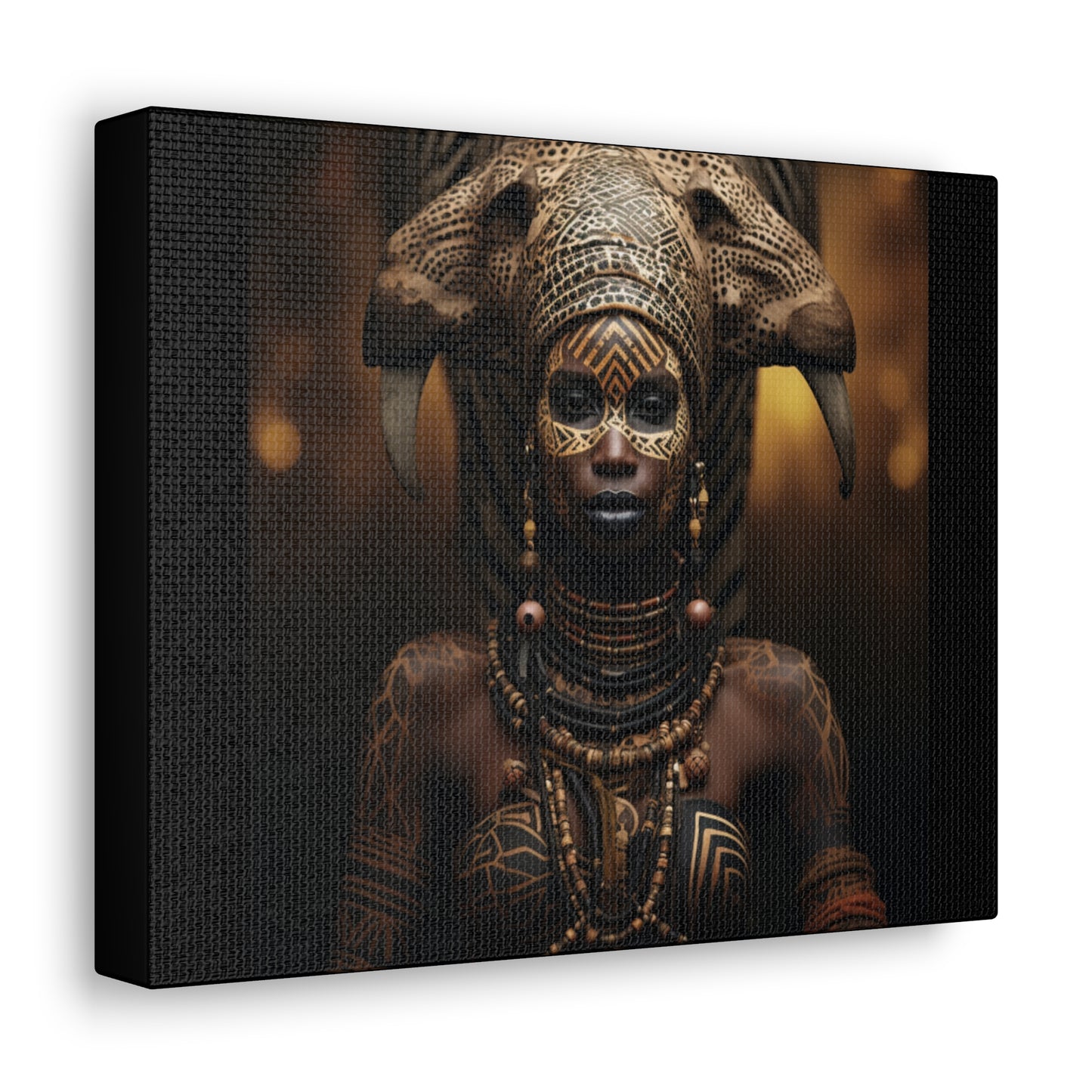 Ancestral Majesty: Echoes of Tradition Gallery Canvas