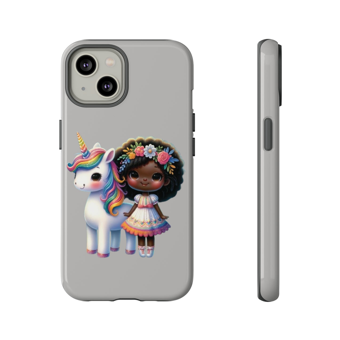 Enchanted Melanin Magic phone cases