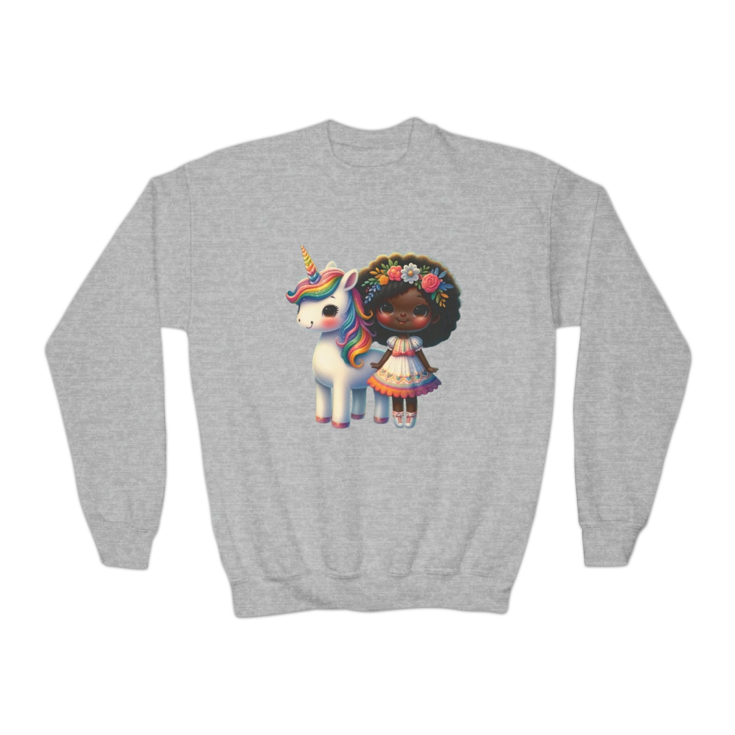 Princess Zara -Youth Crewneck Sweatshirt