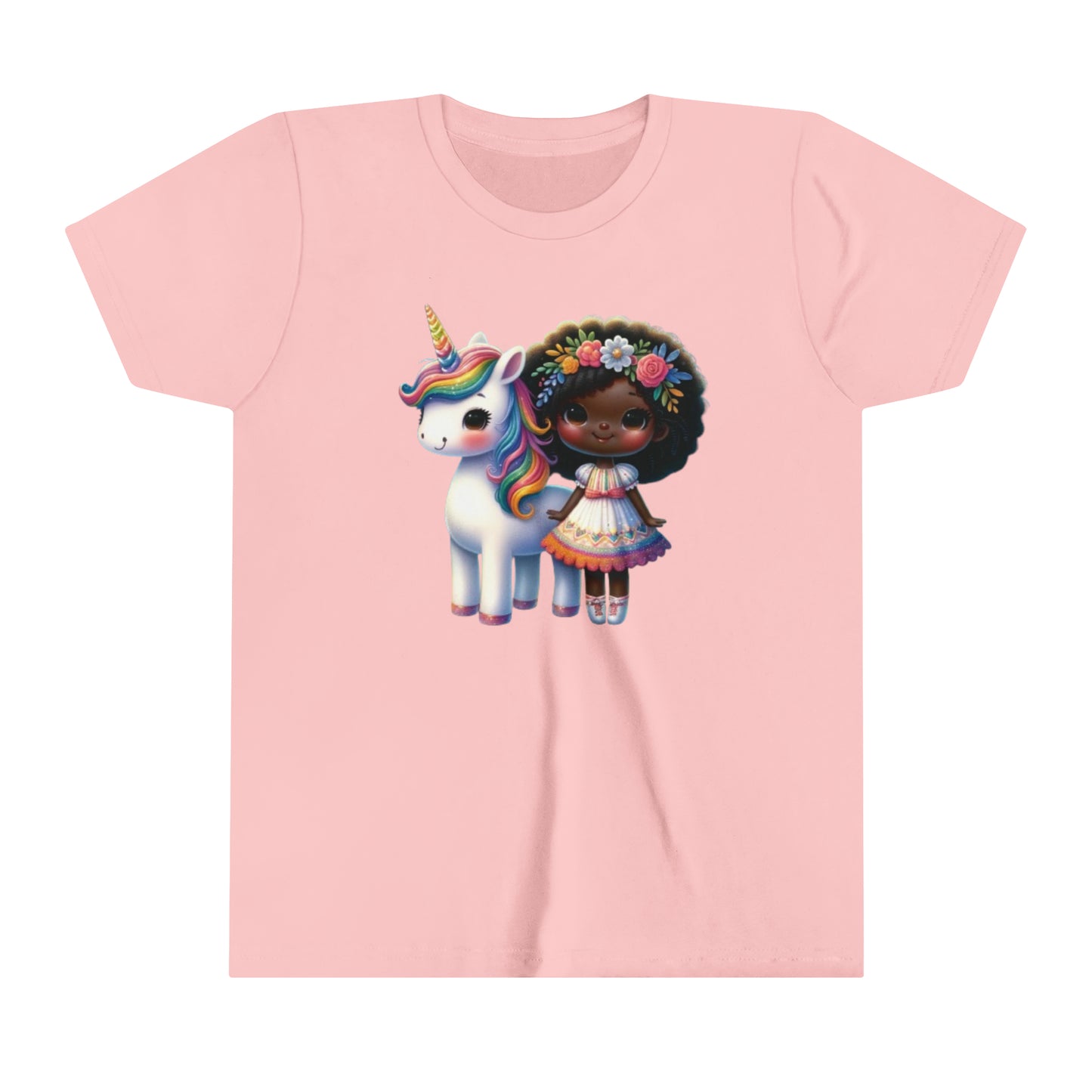 Enchanted Melanin Magic Youth Short Sleeve Tee