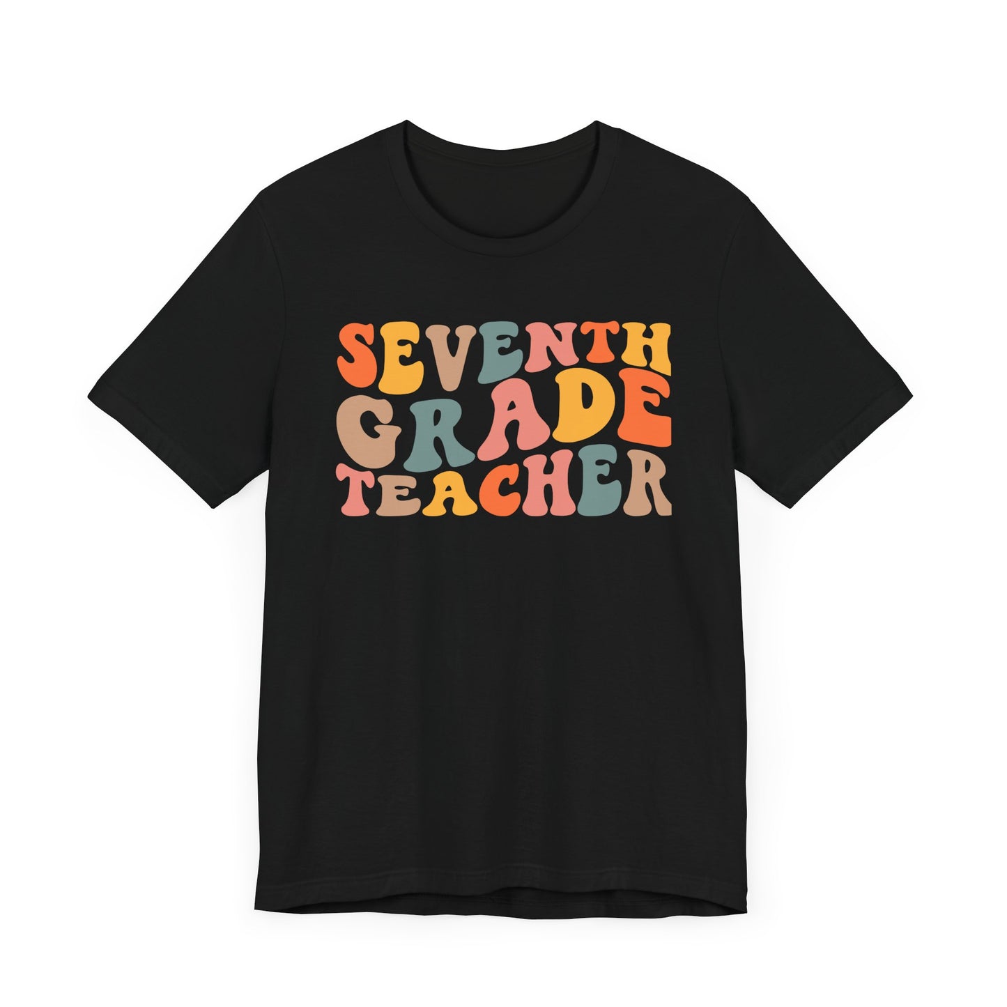 Retro Seventh Grade Tee-colorful